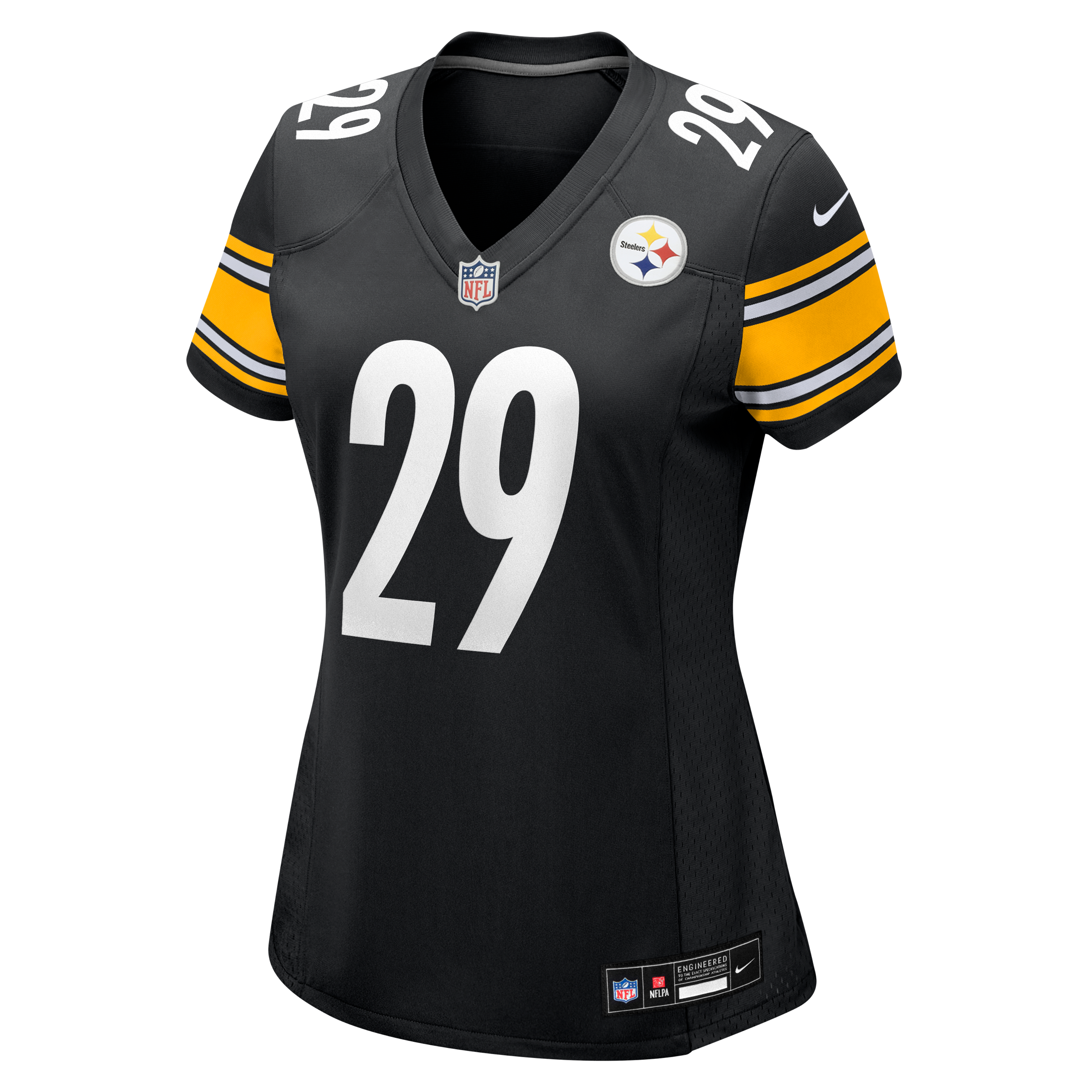 Women's Pittsburgh Steelers Eli Heidenreich Nike Black Team Game Jersey