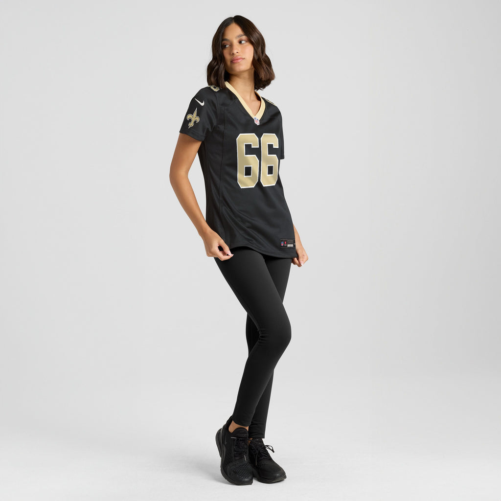Women's New Orleans Saints William Sherman Nike Black Team Game Jersey