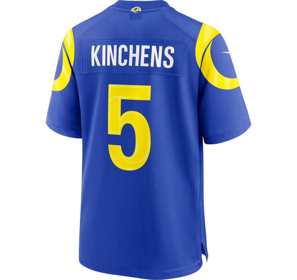 Men's Los Angeles Rams Kamren Kinchens Nike Royal Team Game Jersey