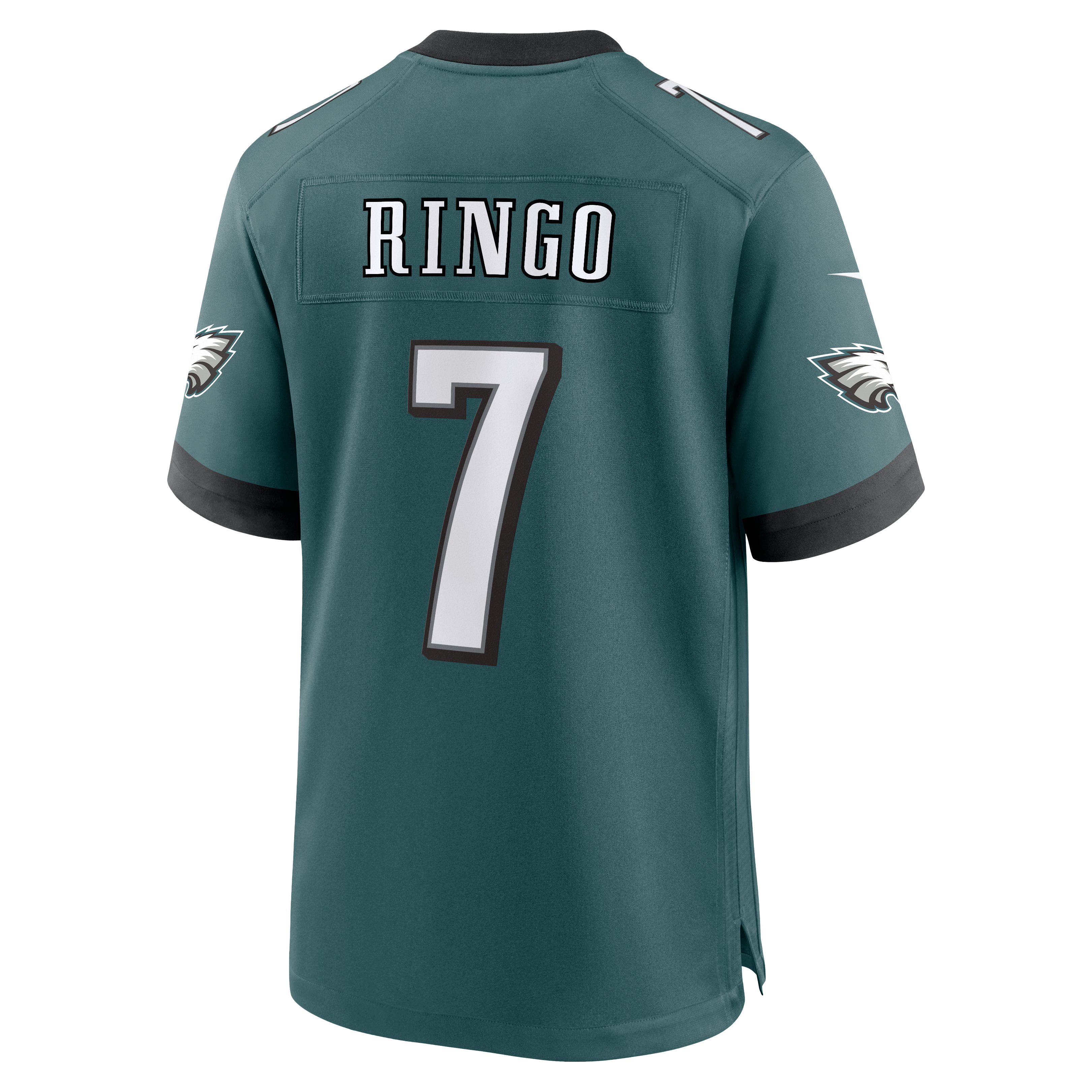 Men's Philadelphia Eagles Kelee Ringo Nike Midnight Green Team Game Jersey