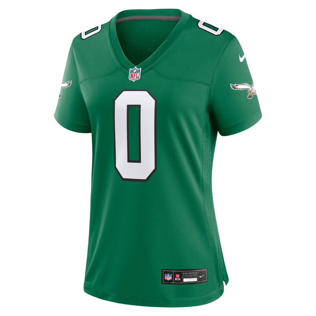 Women's Philadelphia Eagles Marquise Brown Nike Kelly Green Alternate Game Jersey