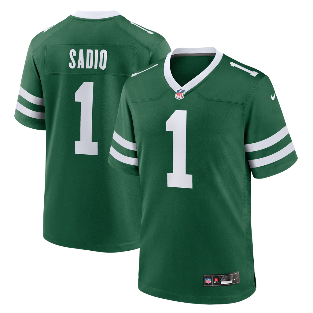 Men's New York Jets Kenyon Sadiq Nike Legacy Green 2026 Nfl Draft First Round Pick No 16 Team Game Jersey