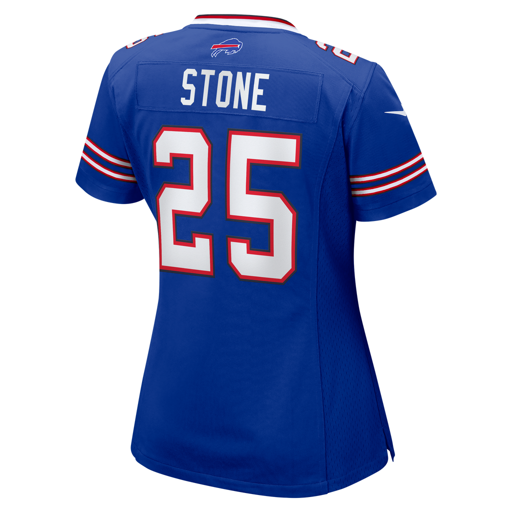 Women's Buffalo Bills Geno Stone Nike Royal Team Game Jersey