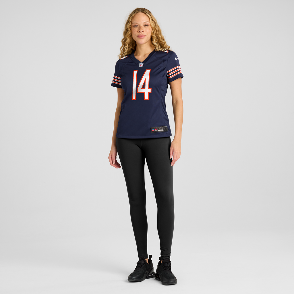 Women's Chicago Bears Kalif Raymond Nike Navy Team Game Jersey