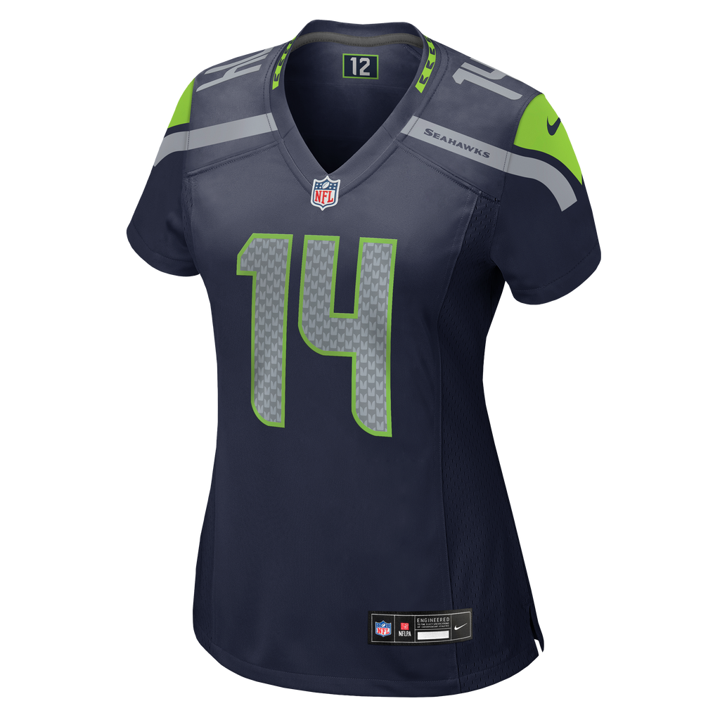 Women's Seattle Seahawks Sam Darnold Nike College Navy Team Game Jersey