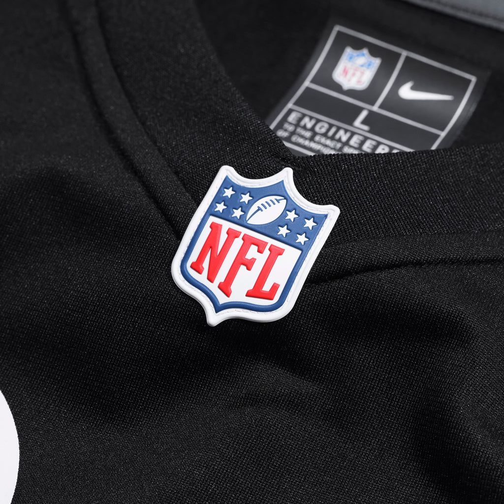 Men's Pittsburgh Steelers Malik Harrison Nike Black Team Game Jersey