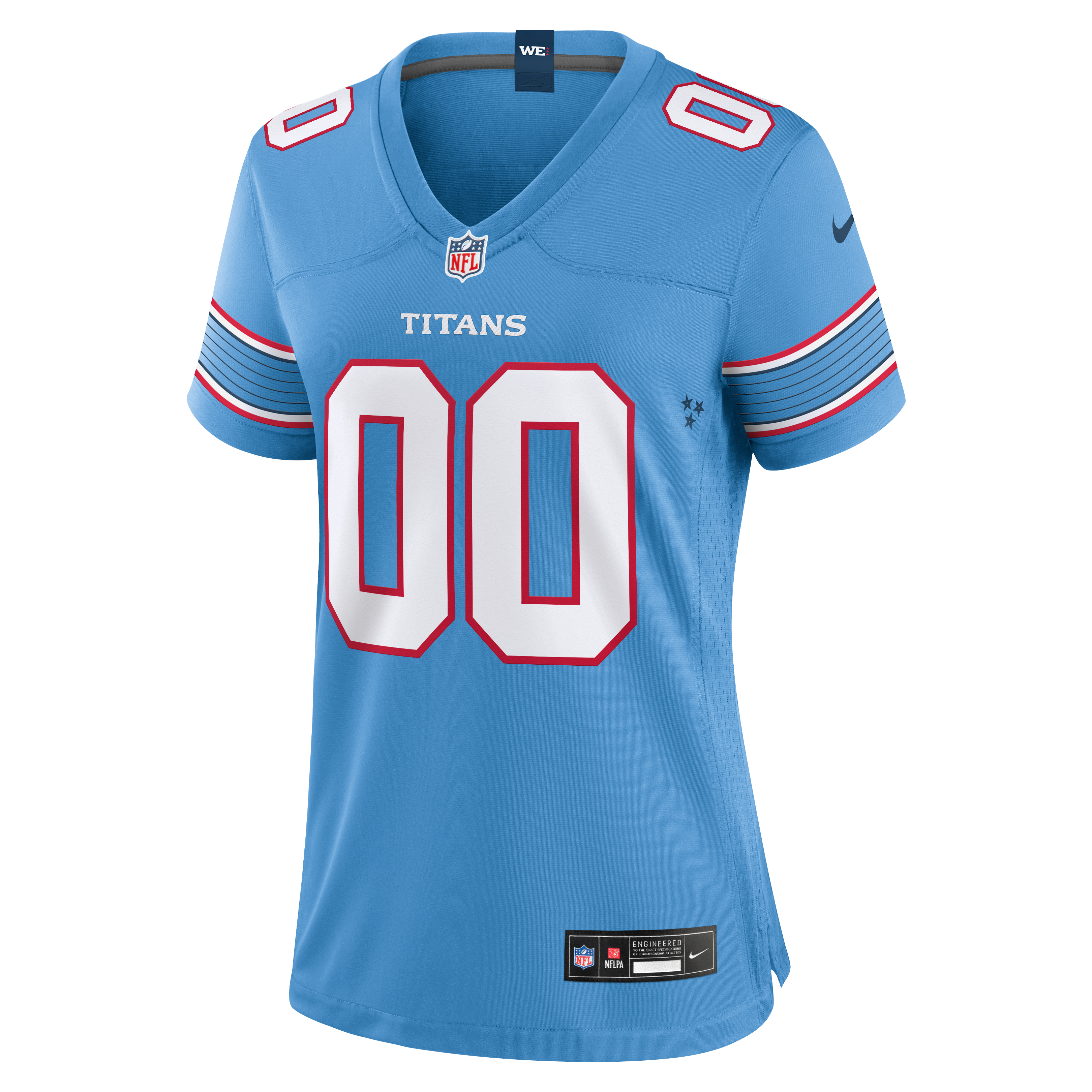 Women's Tennessee Titans Nike Light Blue Game Custom Jersey