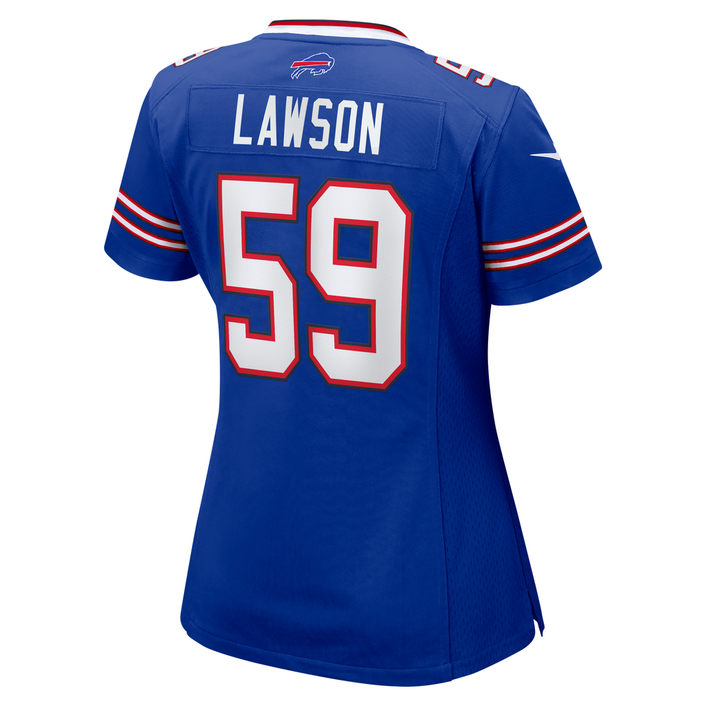 Women's Buffalo Bills Shaq Lawson Nike Royal Team Game Jersey