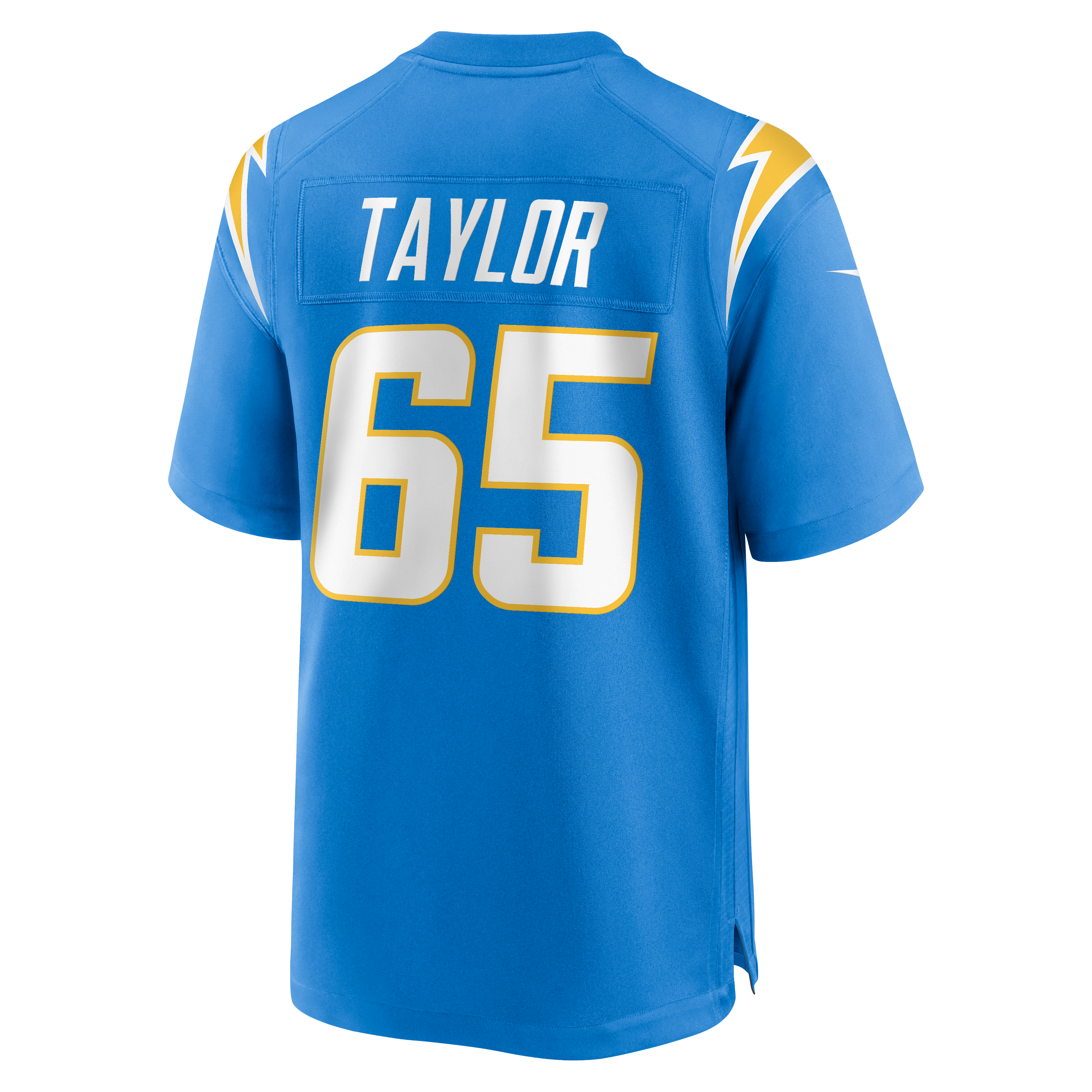 Men's Los Angeles Chargers Logan Taylor Nike Powder Blue Team Game Jersey