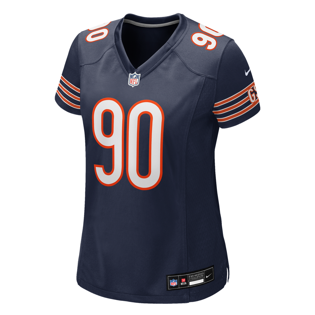 Women's Chicago Bears Neville Gallimore Nike Navy Team Game Jersey