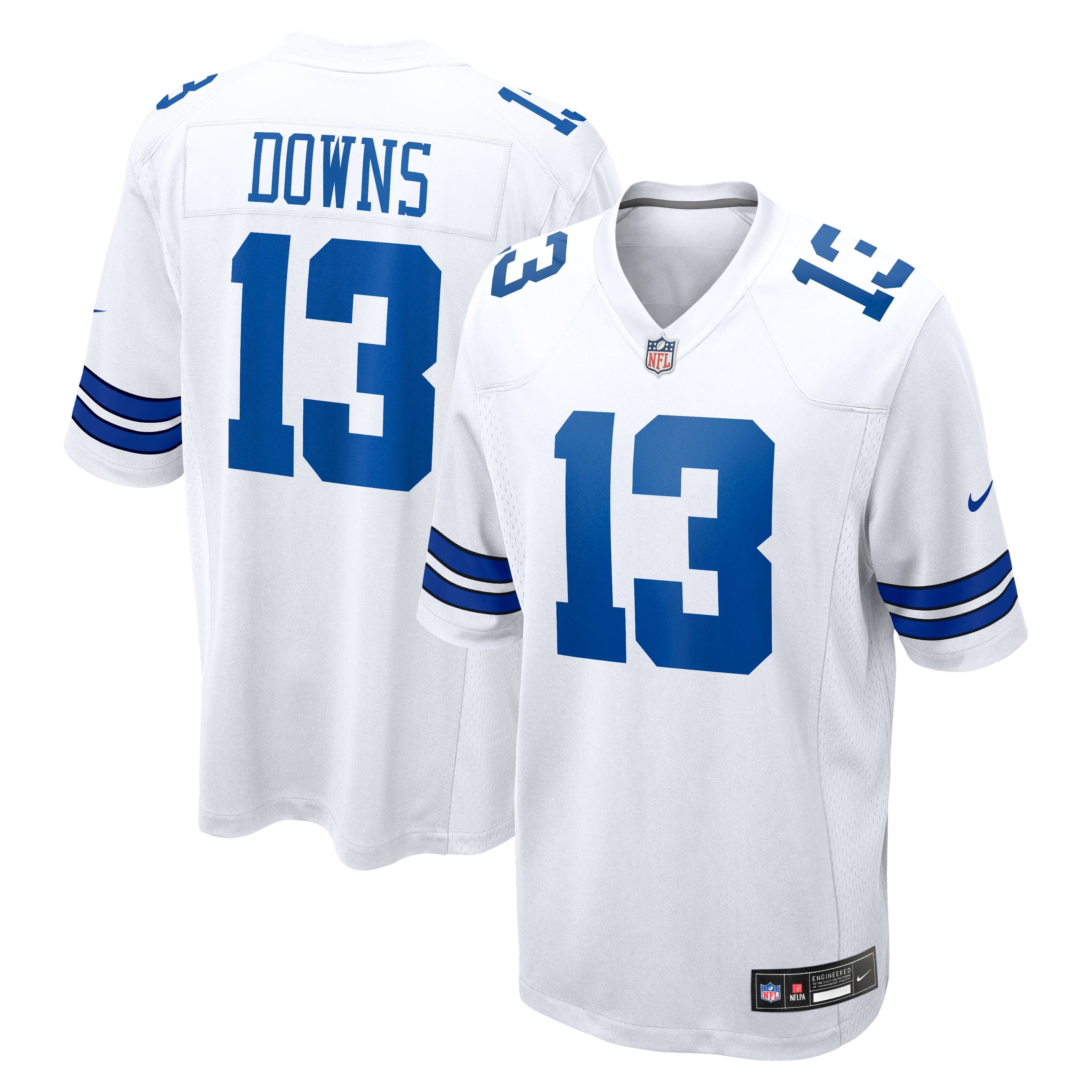 Men's Dallas Cowboys Caleb Downs Nike White Game Jersey