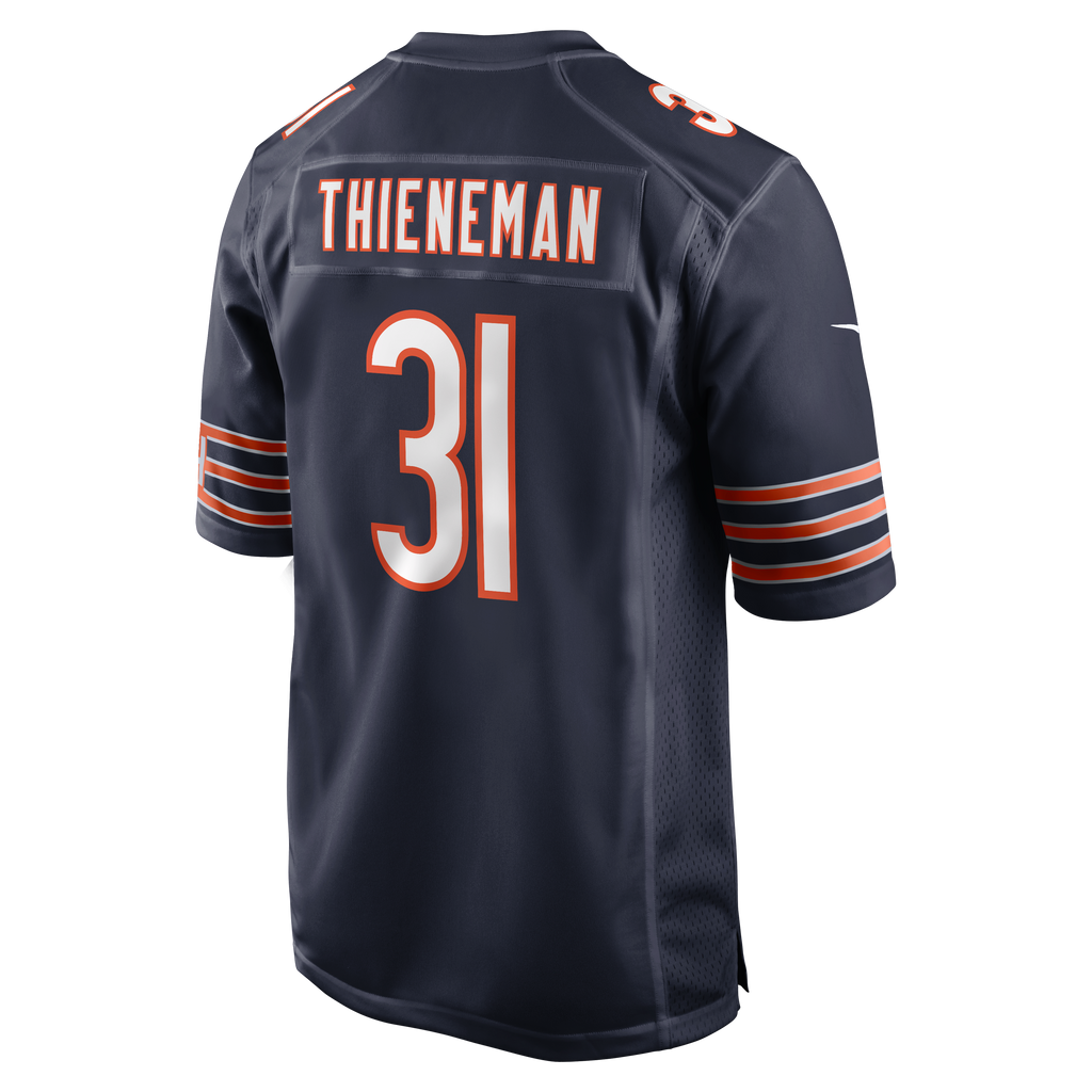 Men's Chicago Bears Dillon Thieneman Nike Navy 2026 Nfl Draft First Round Pick No 25 Team Game Jersey