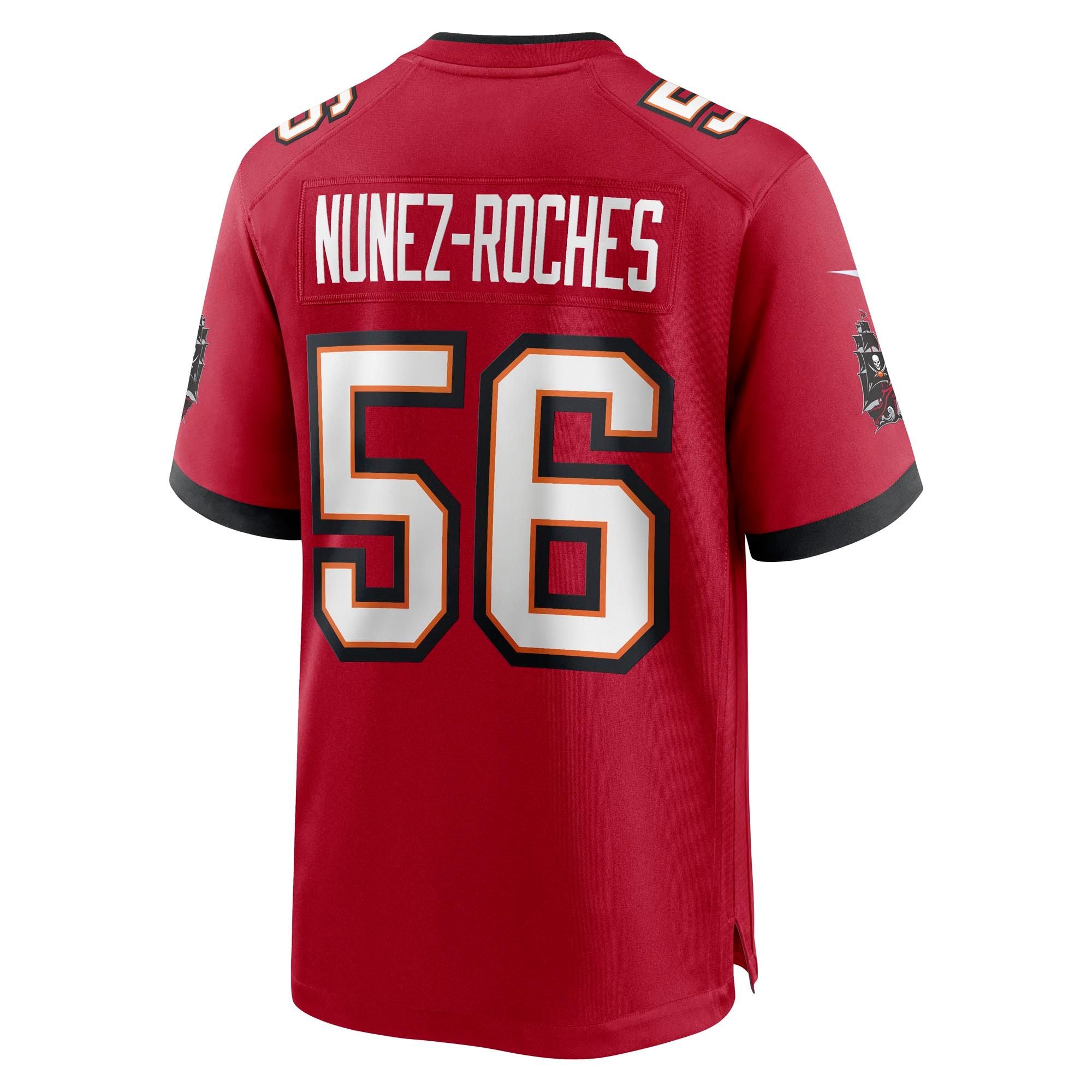 Men's Tampa Bay Buccaneers Rakeem Nunez Roches Nike Red Team Game Jersey
