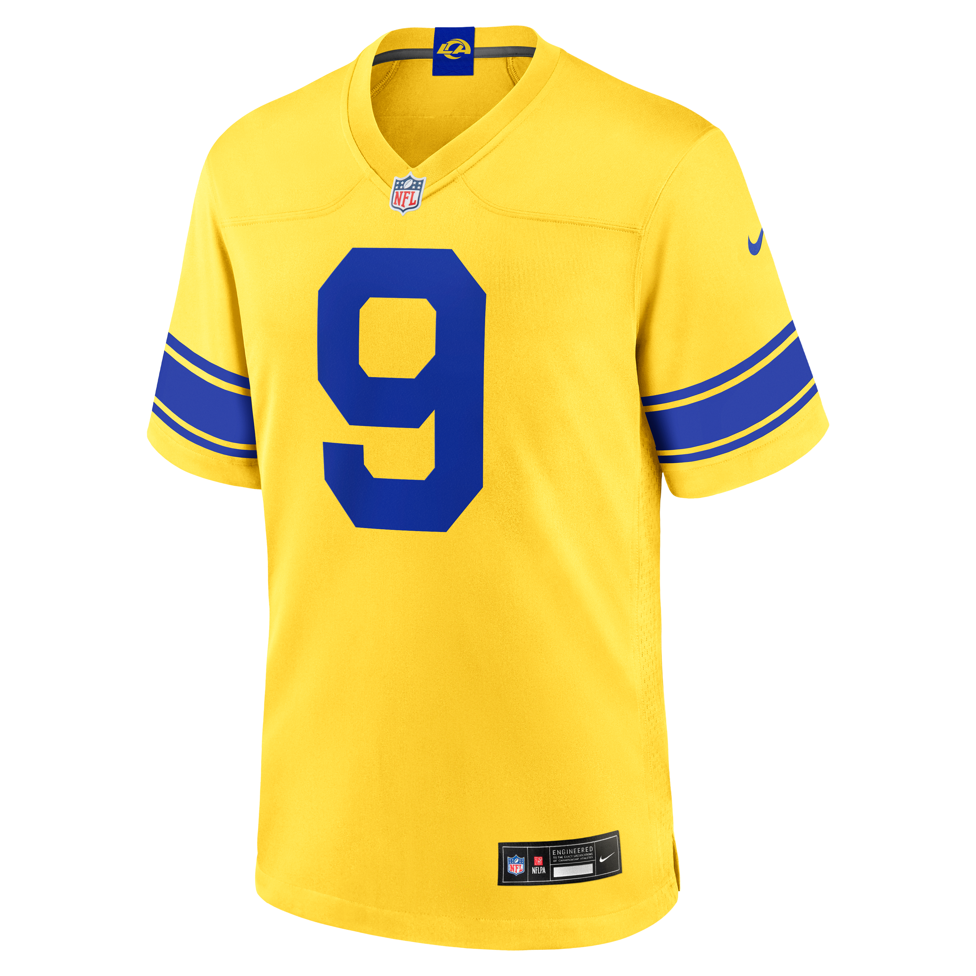Men's Los Angeles Rams Matthew Stafford Nike Classic Sol Game Jersey