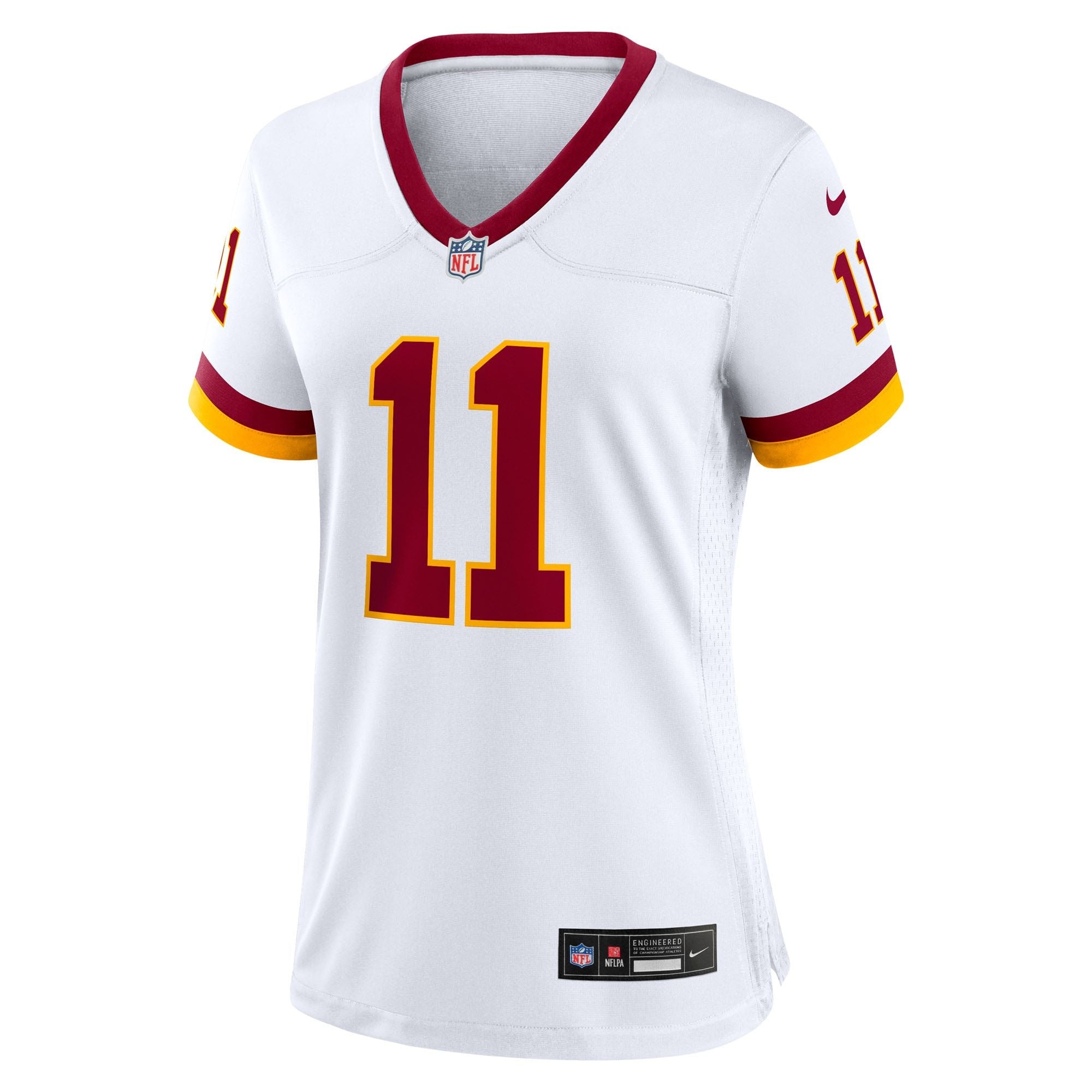 Women's Washington Commanders Luke Mccaffrey Nike White Game Super Bowl Era Jersey
