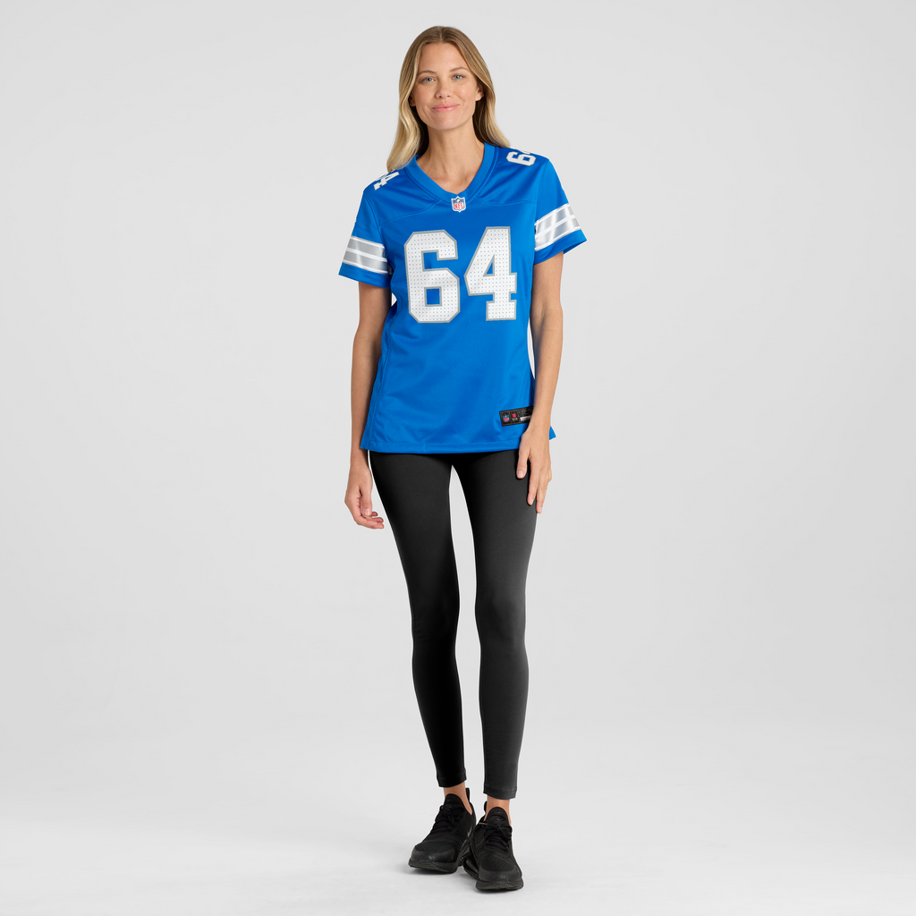 Women's Detroit Lions Cade Mays Nike Blue Team Game Jersey