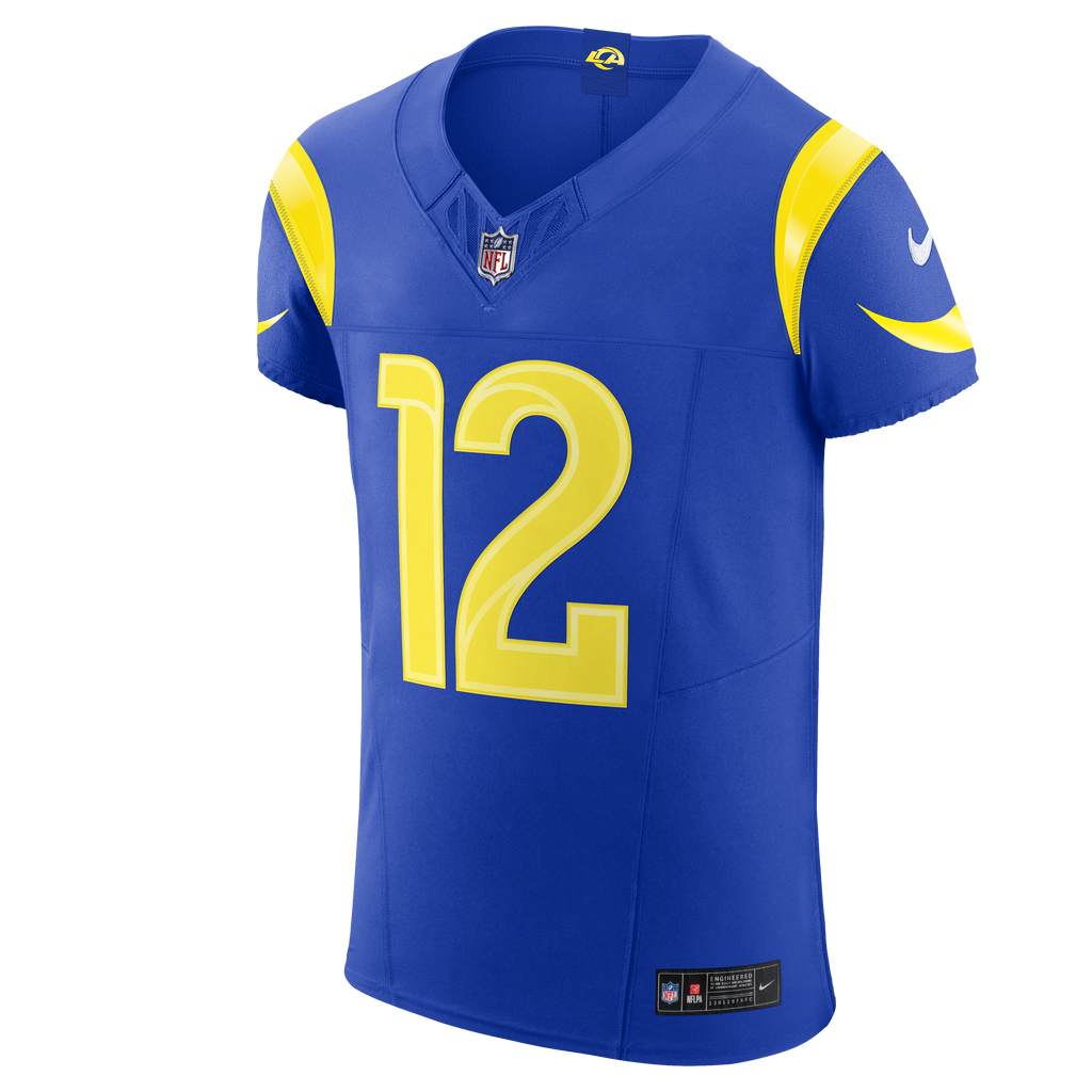 Men's Los Angeles Rams Puka Nacua Nike Royal Team Vapor Fuse Elite Jersey