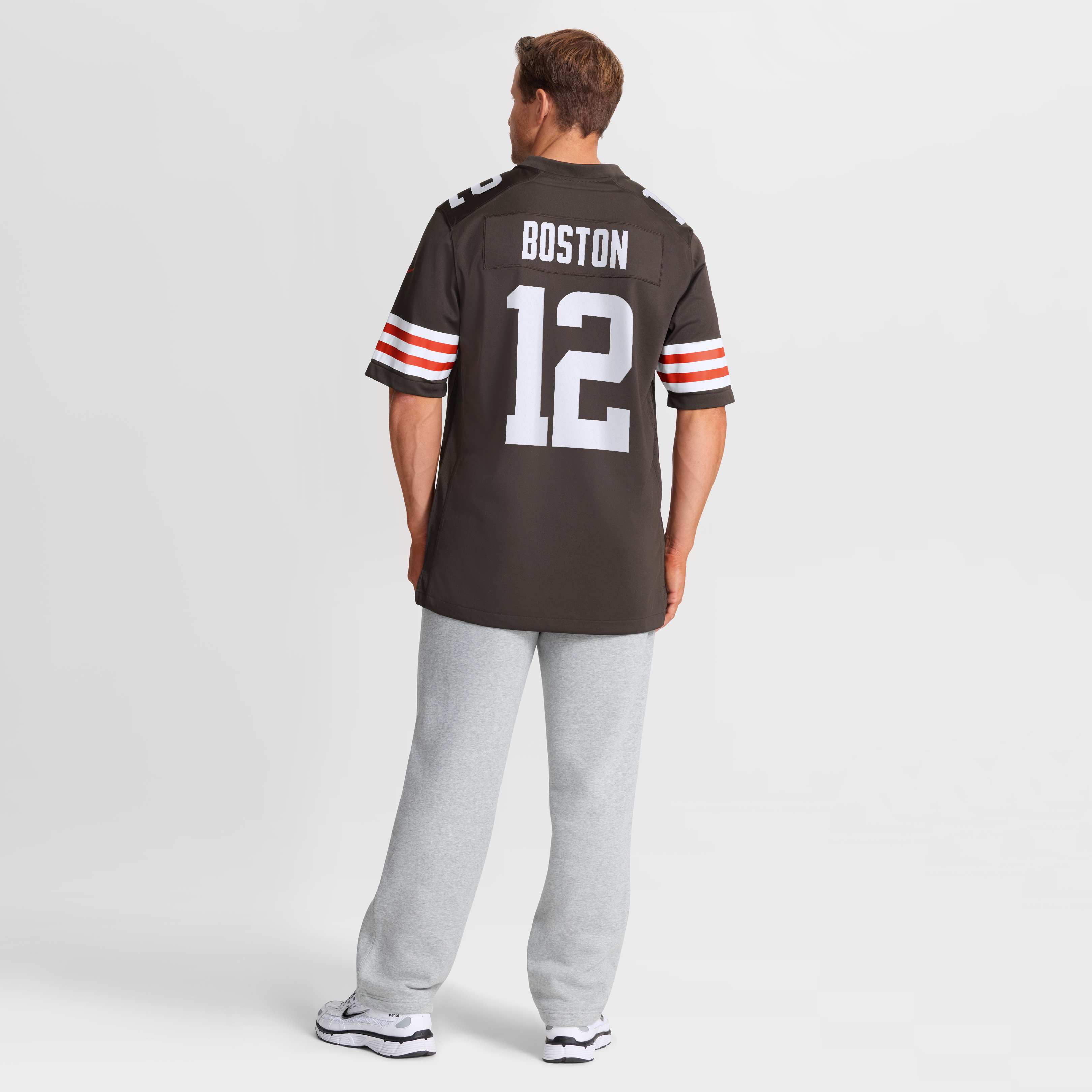 Men's Cleveland Browns Denzel Boston Nike Brown Game Jersey
