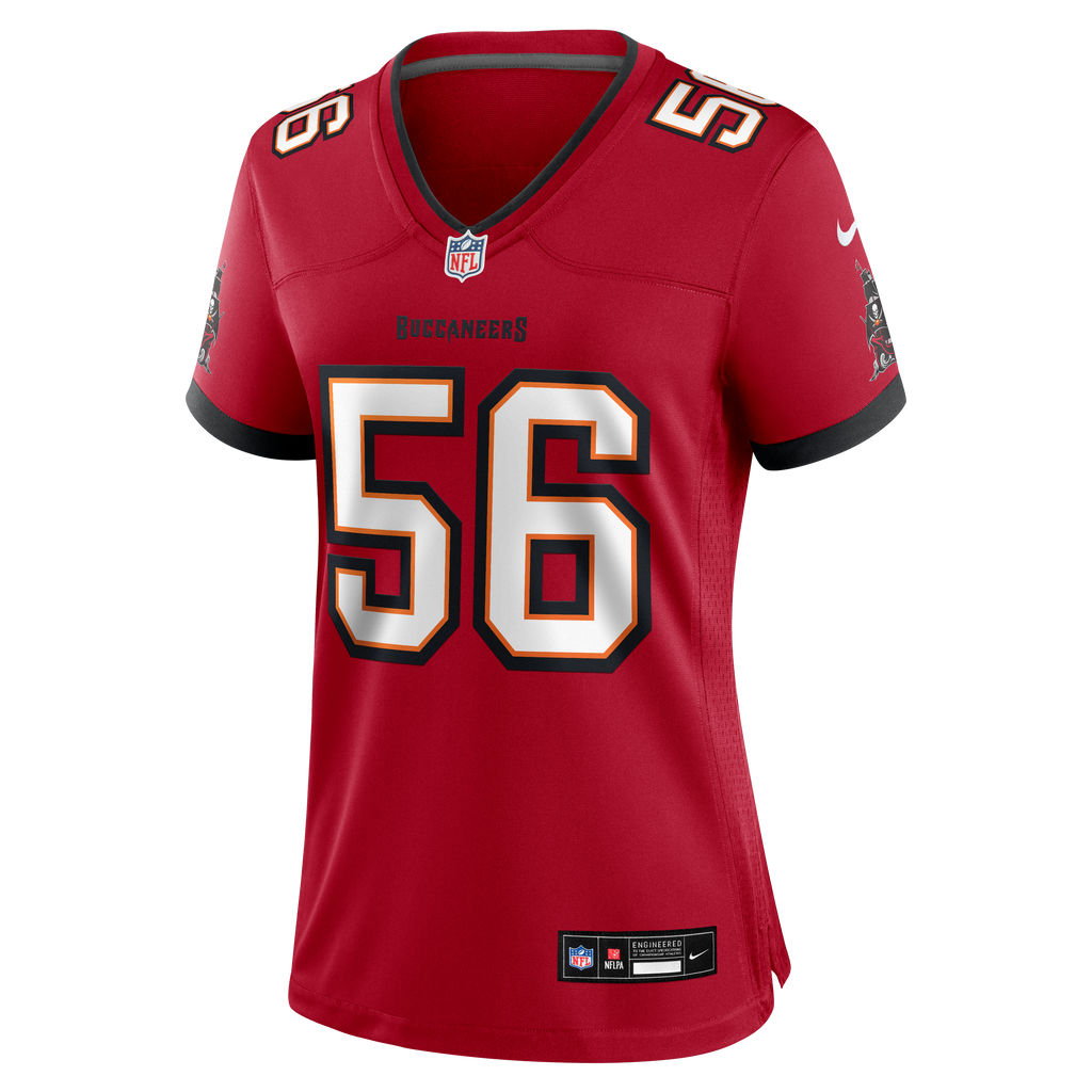 Women's Tampa Bay Buccaneers Benton Whitley Nike Red Team Game Jersey