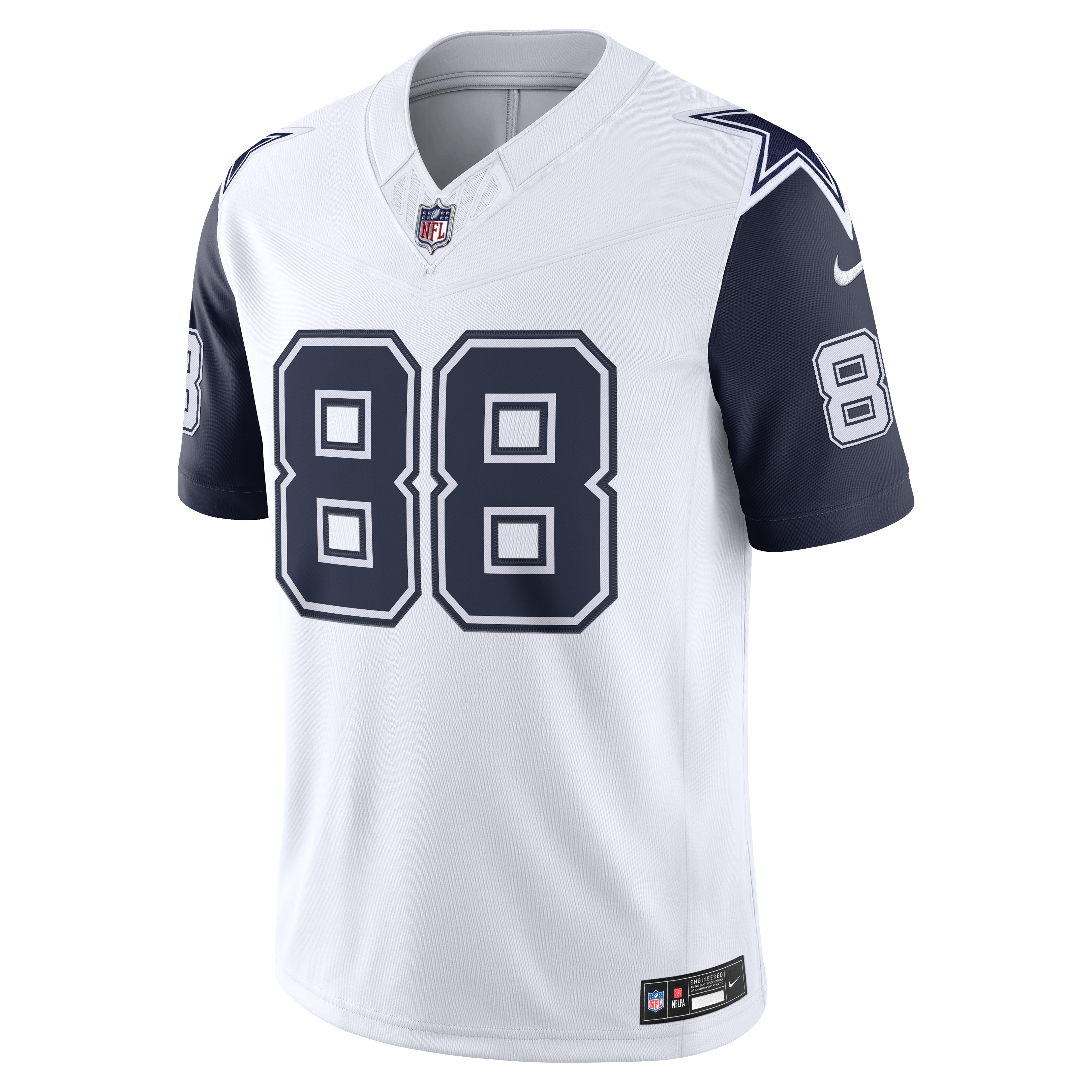 Men's Dallas Cowboys Ceedee Lamb Nike White Alternate Vapor Fuse Stitched Limited Jersey