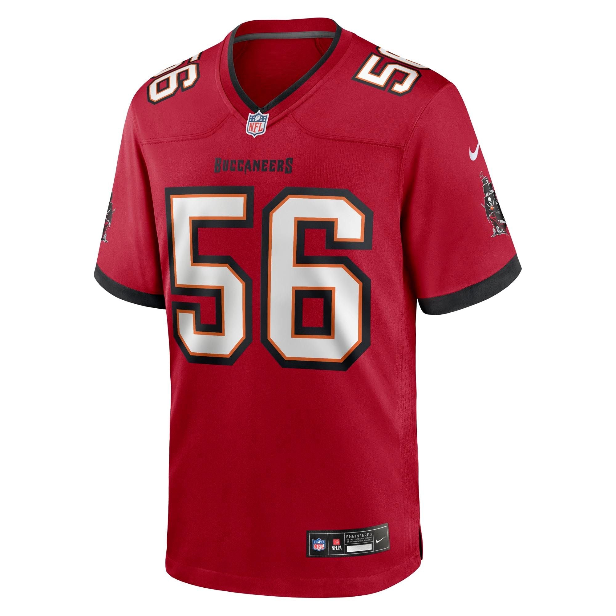 Men's Tampa Bay Buccaneers Rakeem Nunez Roches Nike Red Team Game Jersey
