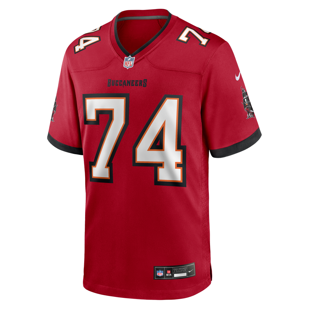 Men's Tampa Bay Buccaneers Marshall Foerner Nike Red Team Game Jersey