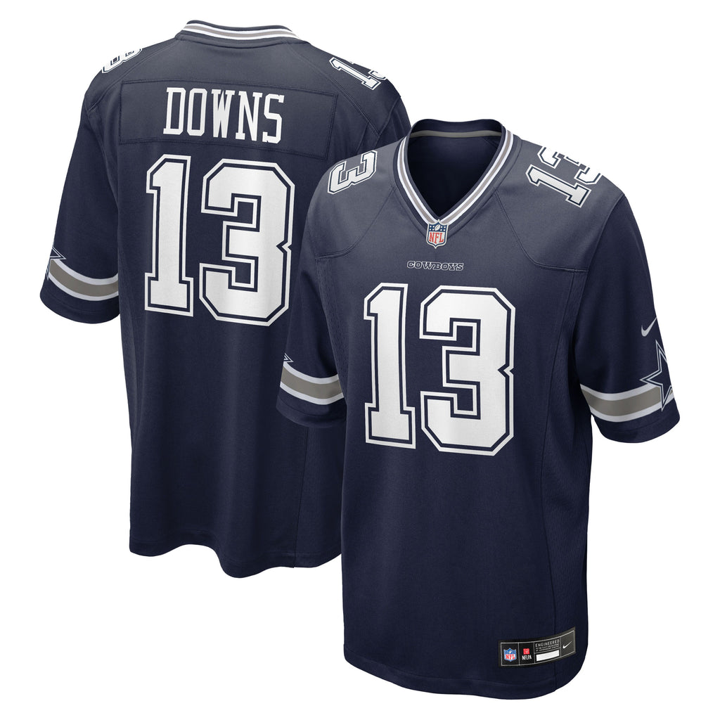 Men's Dallas Cowboys Caleb Downs Nike Navy 2026 Nfl Draft First Round Pick No 11 Team Game Jersey