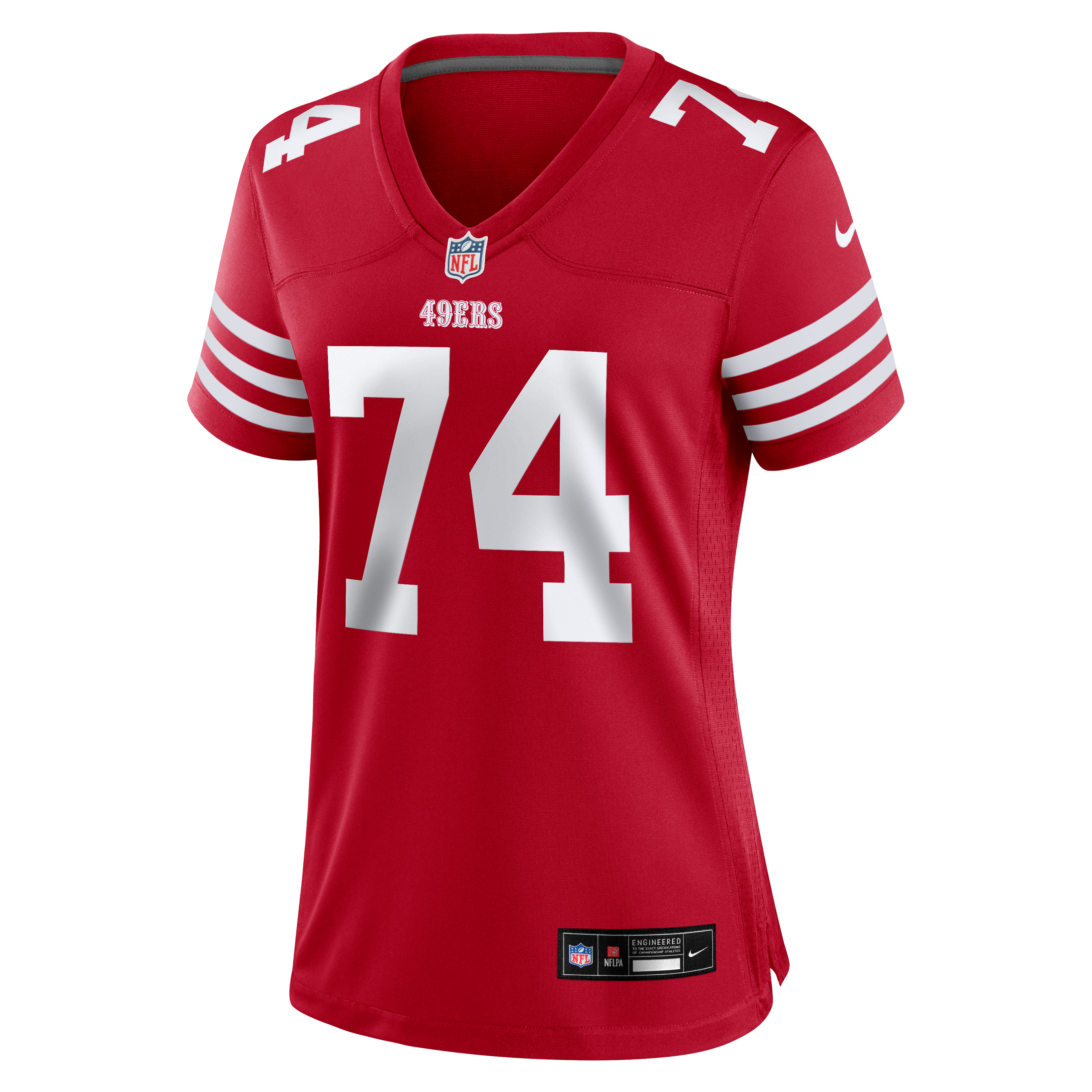 Women's San Francisco 49Ers Brett Toth Nike Scarlet Team Game Jersey