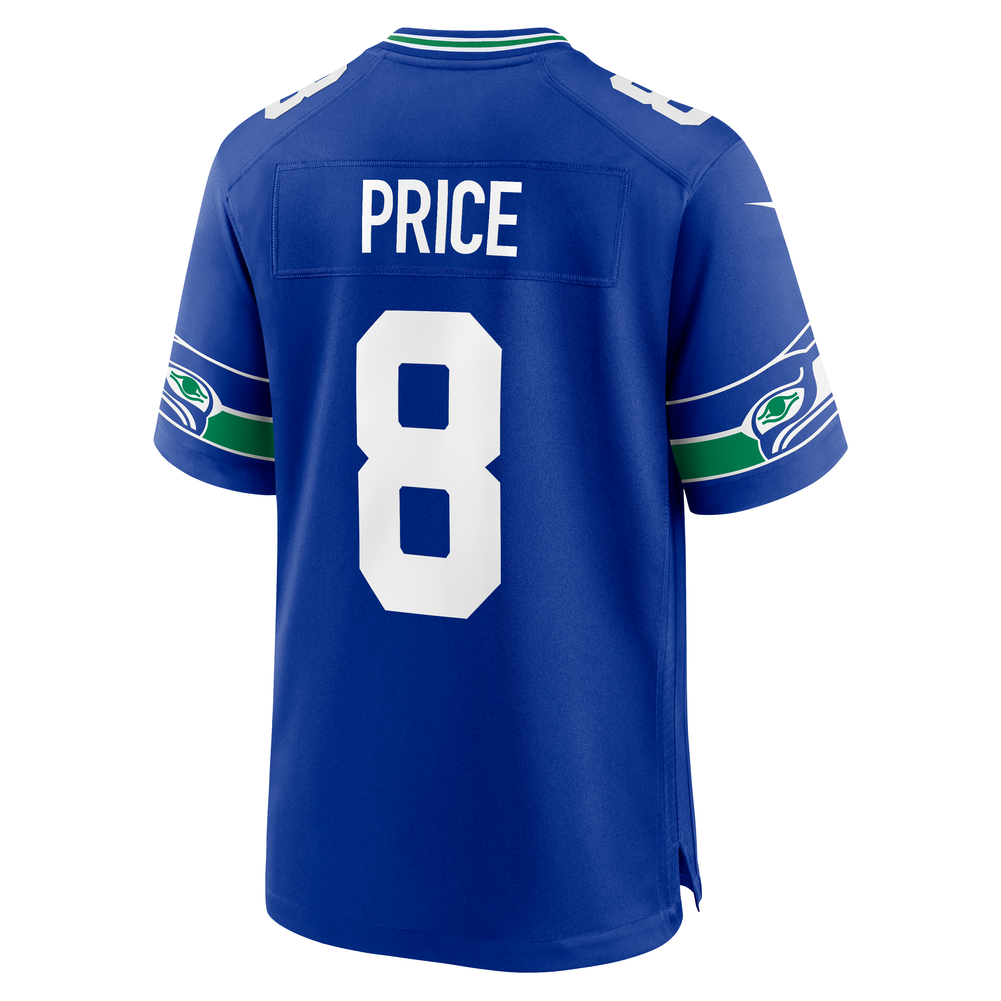Men's Seattle Seahawks Jadarian Price Nike Royal Alternate Game Jersey
