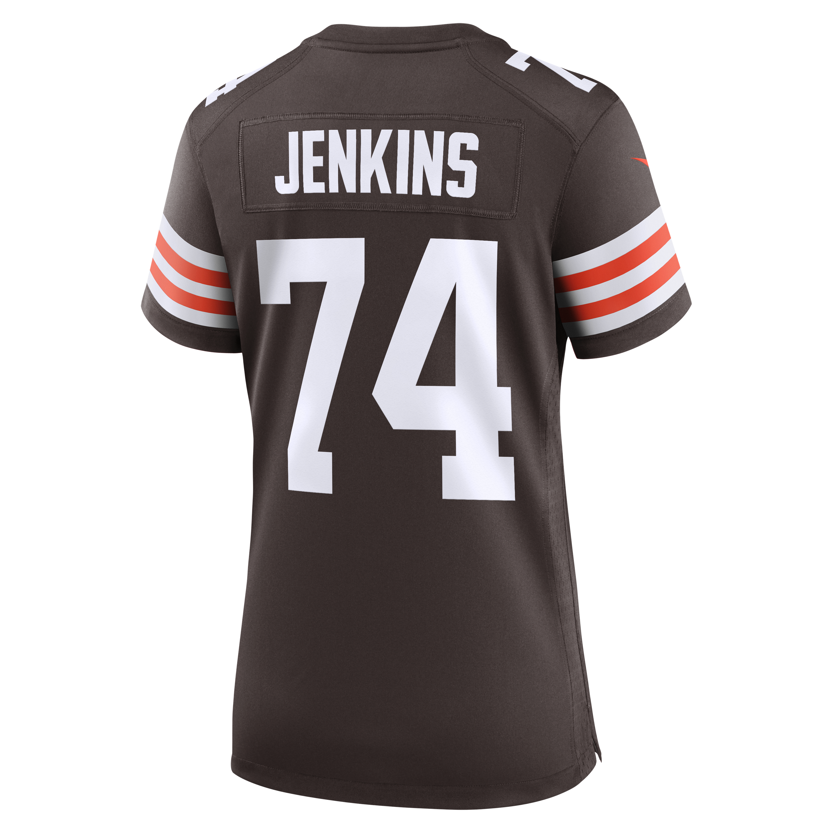 Women's Cleveland Browns Elgton Jenkins Nike Brown Team Game Jersey