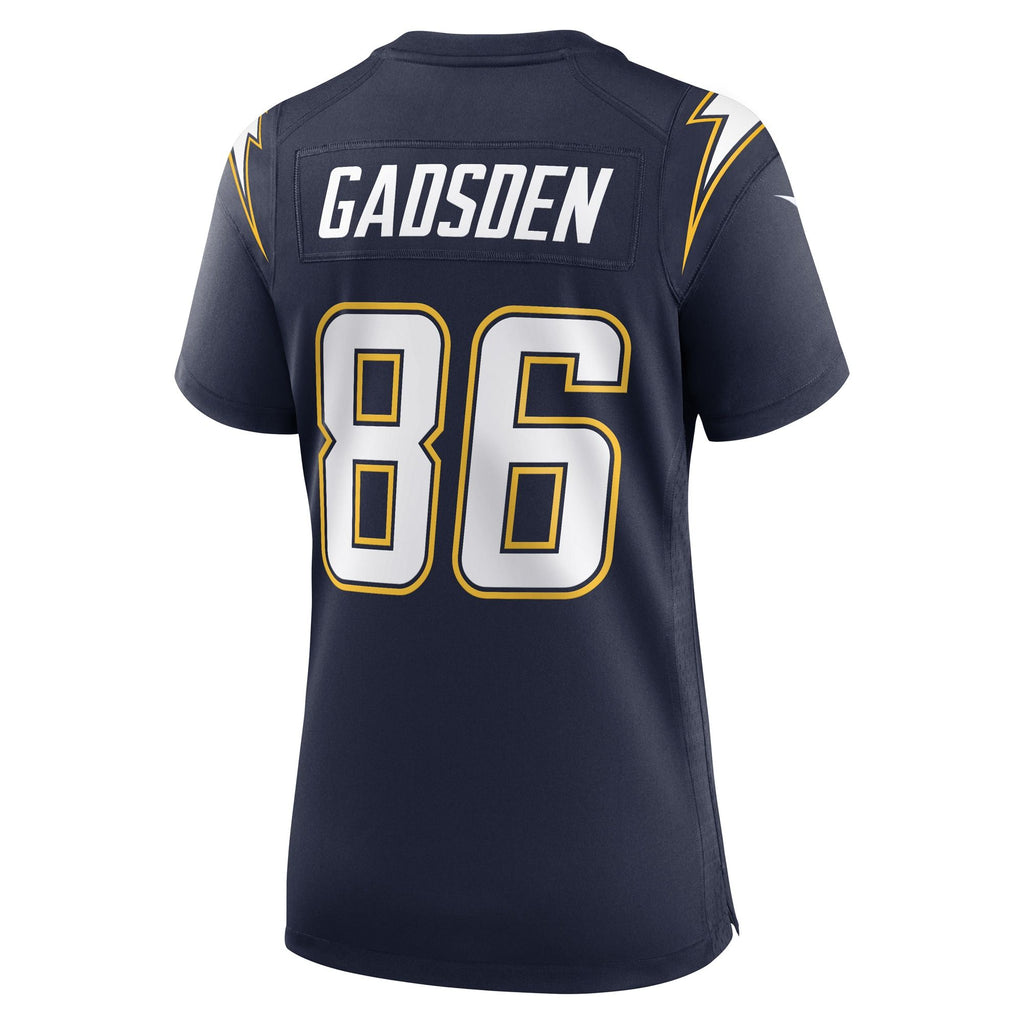 Women's Los Angeles Chargers Oronde Gadsden Nike Navy Alternate 2 Super Chargers Game Jersey