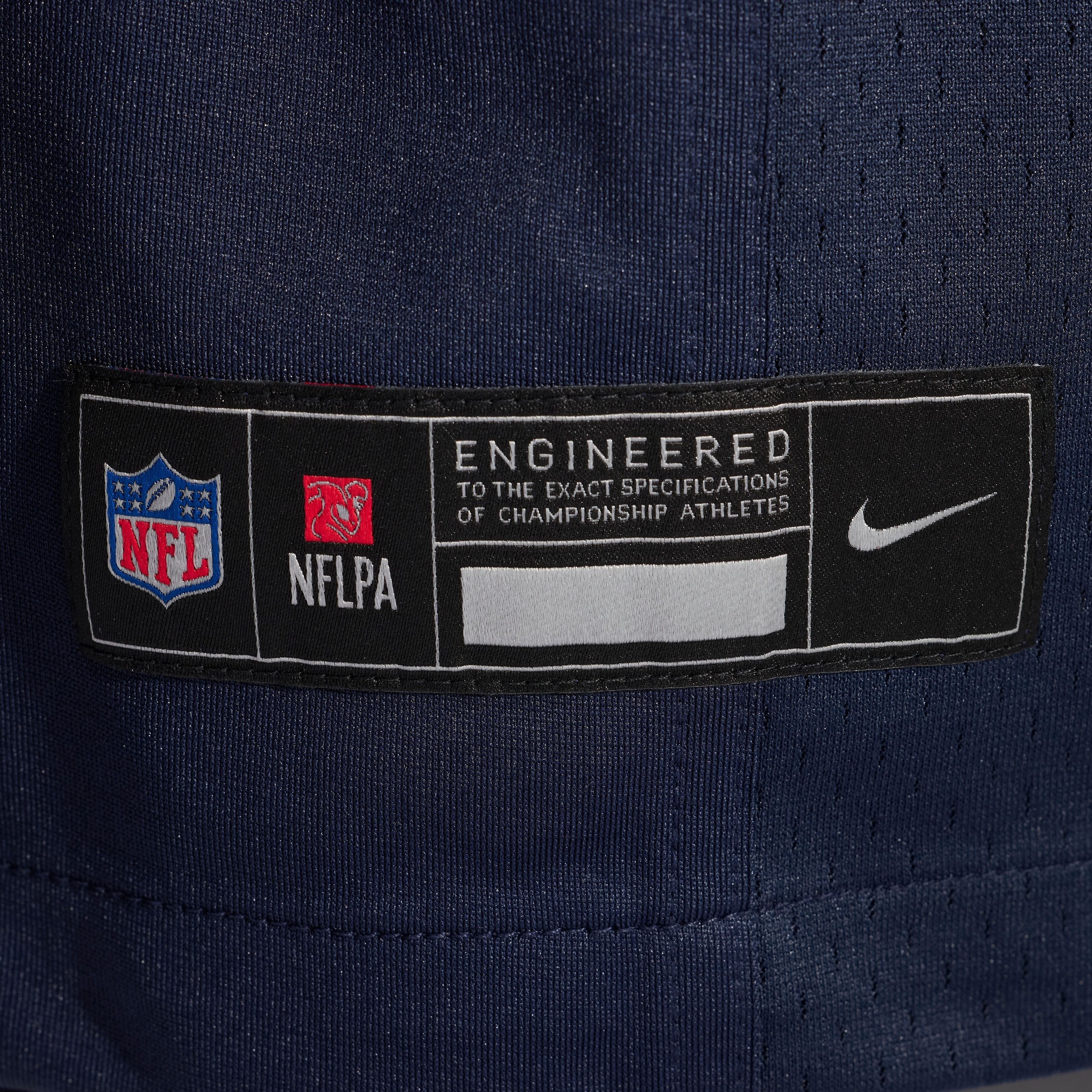 Men's Chicago Bears Coby Bryant Nike Navy Team Game Jersey