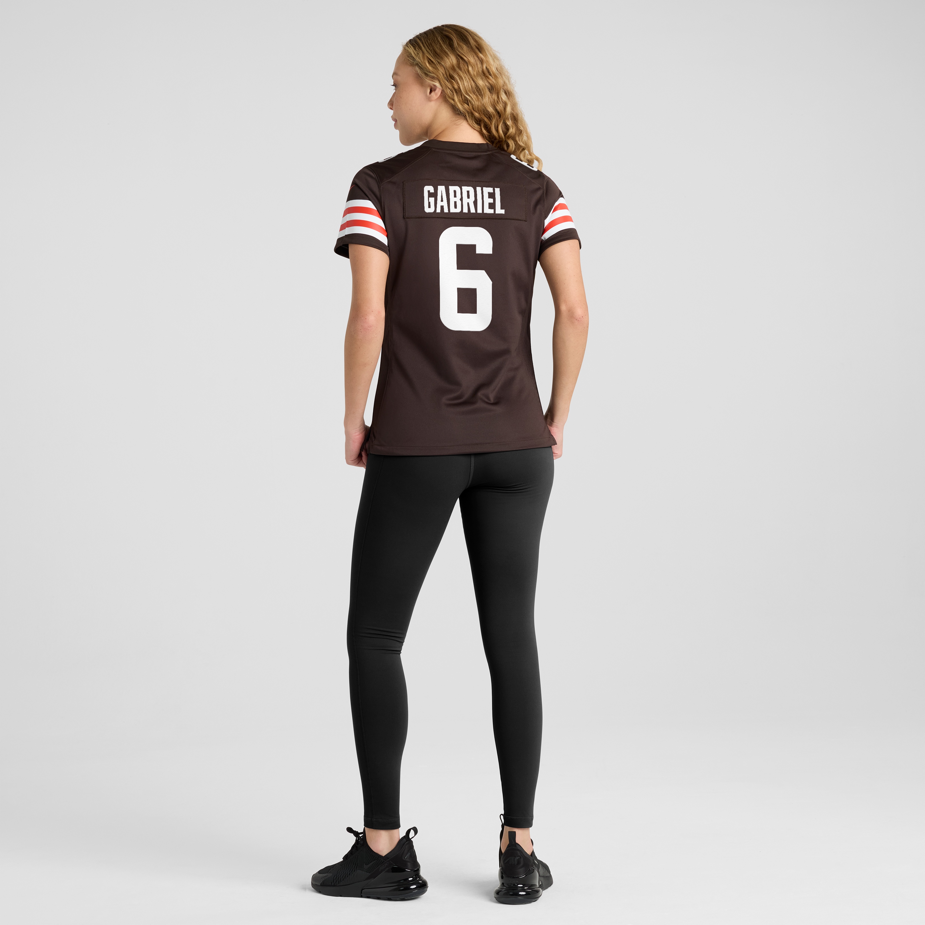 Women's Cleveland Browns Dillon Gabriel Nike Brown Team Game Jersey