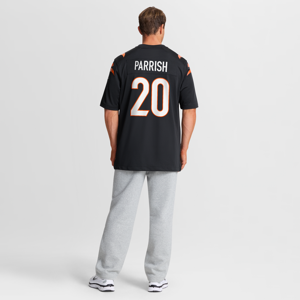 Men's Cincinnati Bengals Lemar Parrish Nike Black Team Retired Game Jersey