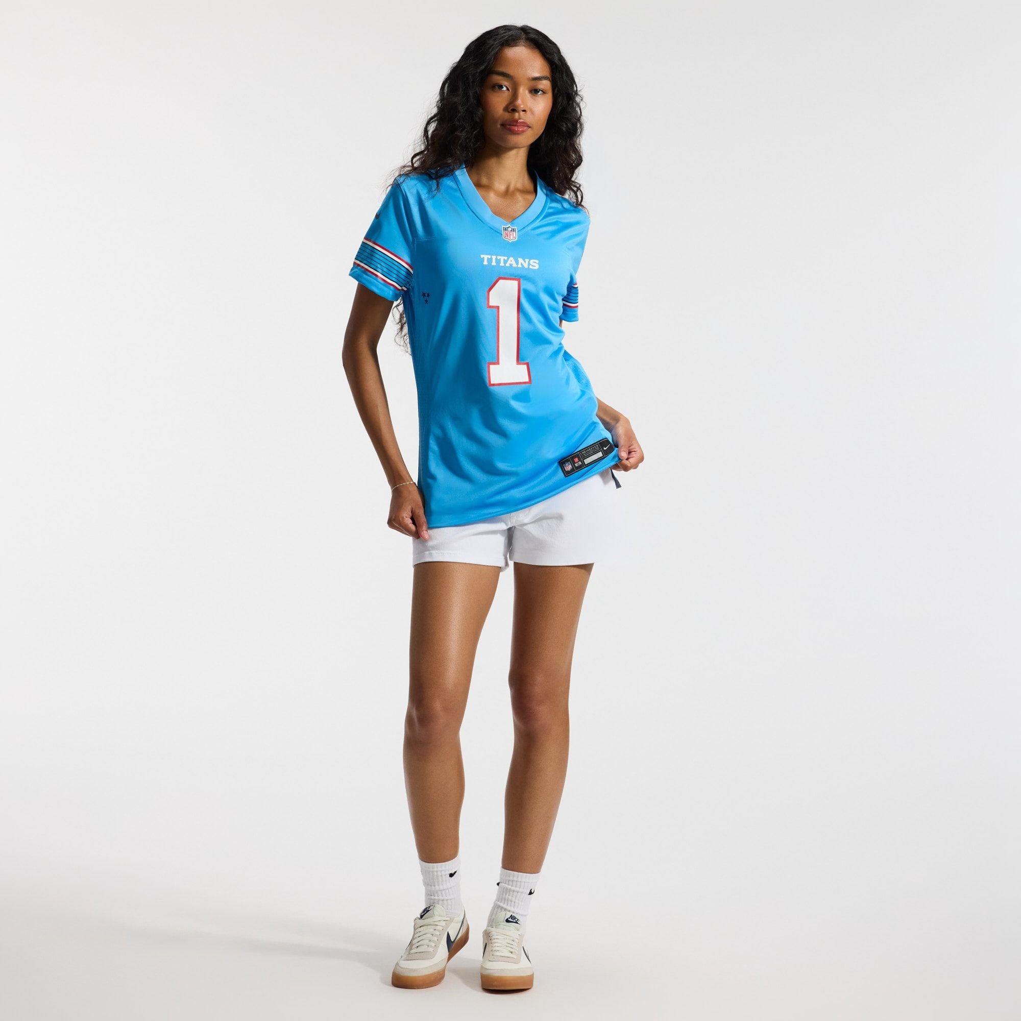 Women's Tennessee Titans Cameron Ward Nike Light Blue Game Jersey