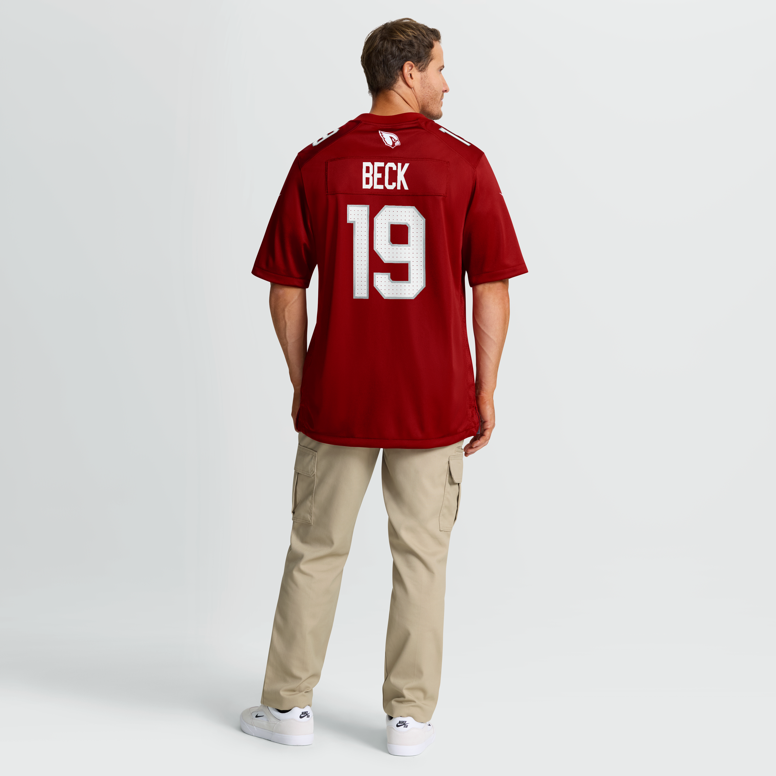 Men's Arizona Cardinals Carson Beck Nike Cardinal Game Jersey
