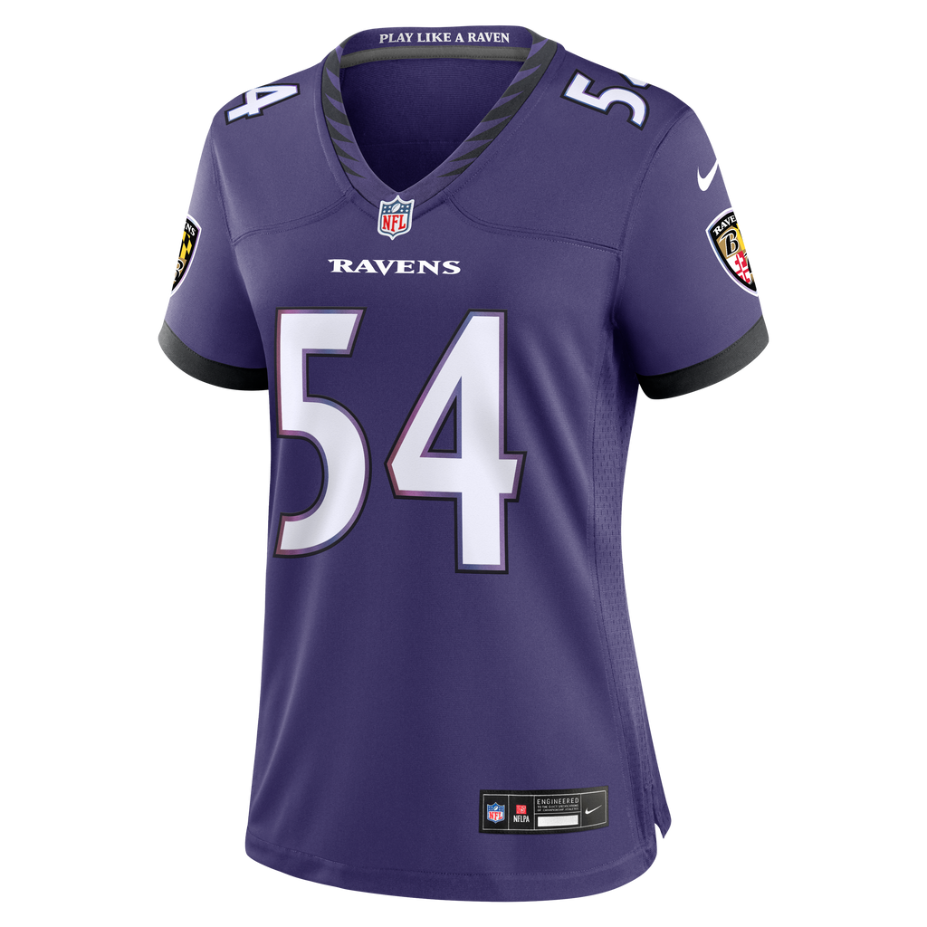 Women's Baltimore Ravens Jovaughn Gwyn Nike Purple Team Game Jersey