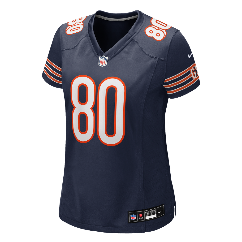 Women's Chicago Bears Qadir Ismail Nike Navy Team Game Jersey