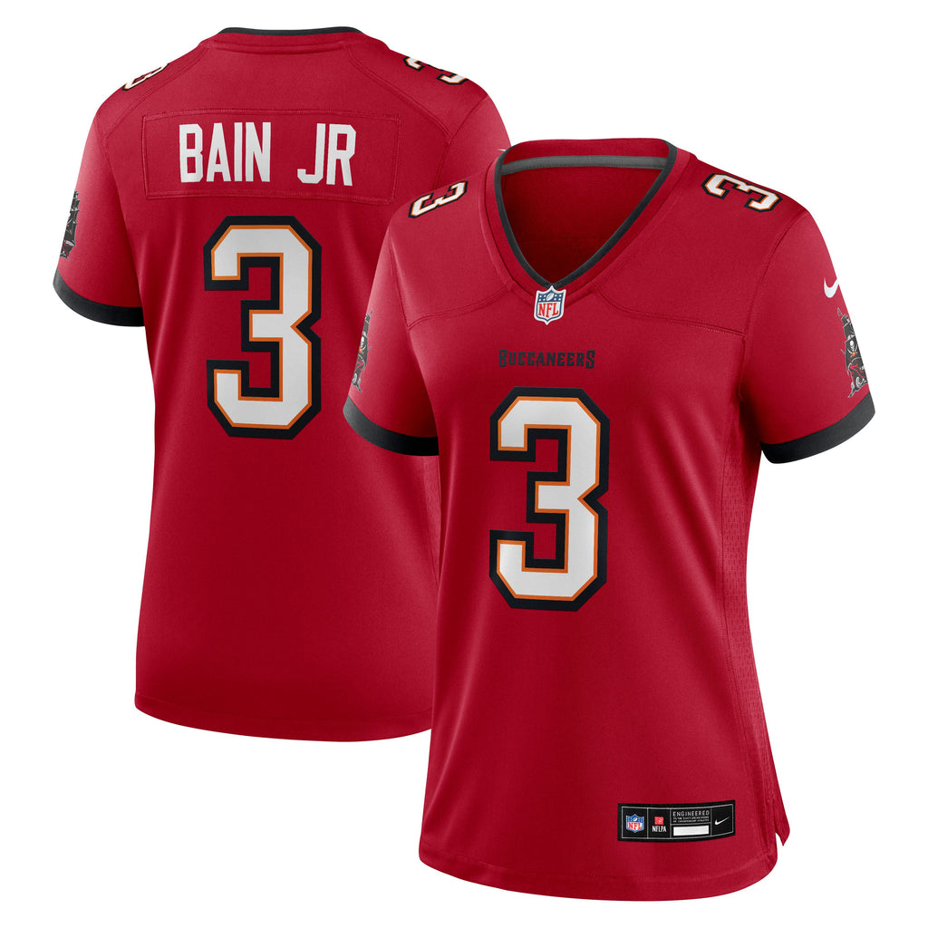 Women's Tampa Bay Buccaneers Rueben Bain Jr Nike Red Game Jersey