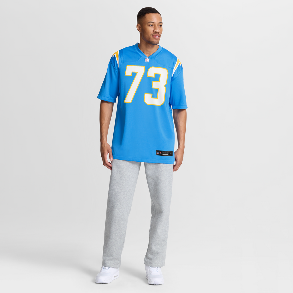 Men's Los Angeles Chargers Alex Harkey Nike Powder Blue Team Game Jersey