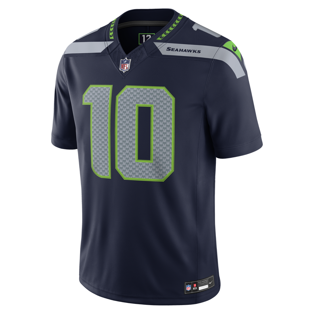 Men's Seattle Seahawks Cooper Kupp Nike College Navy Team Vapor Fuse Stitched Limited Jersey