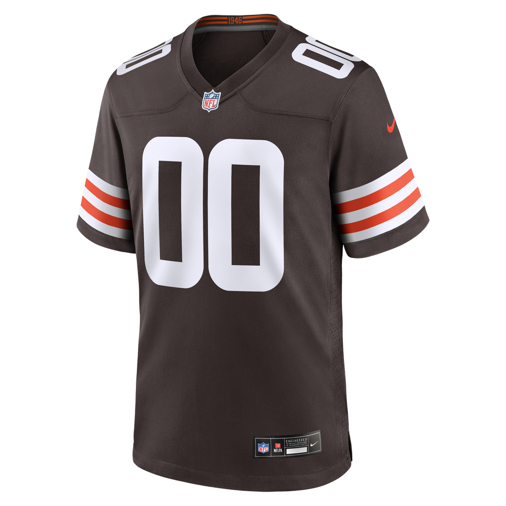 Men's Cleveland Browns Carsen Ryan Nike Brown Game Jersey