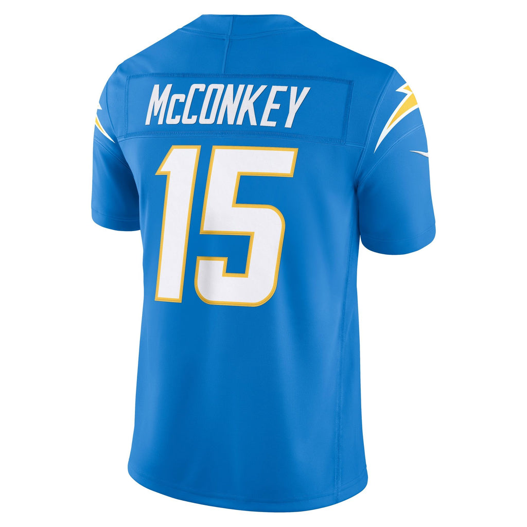 Men's Los Angeles Chargers Ladd Mcconkey Nike Powder Blue Team Vapor Fuse Stitched Limited Jersey