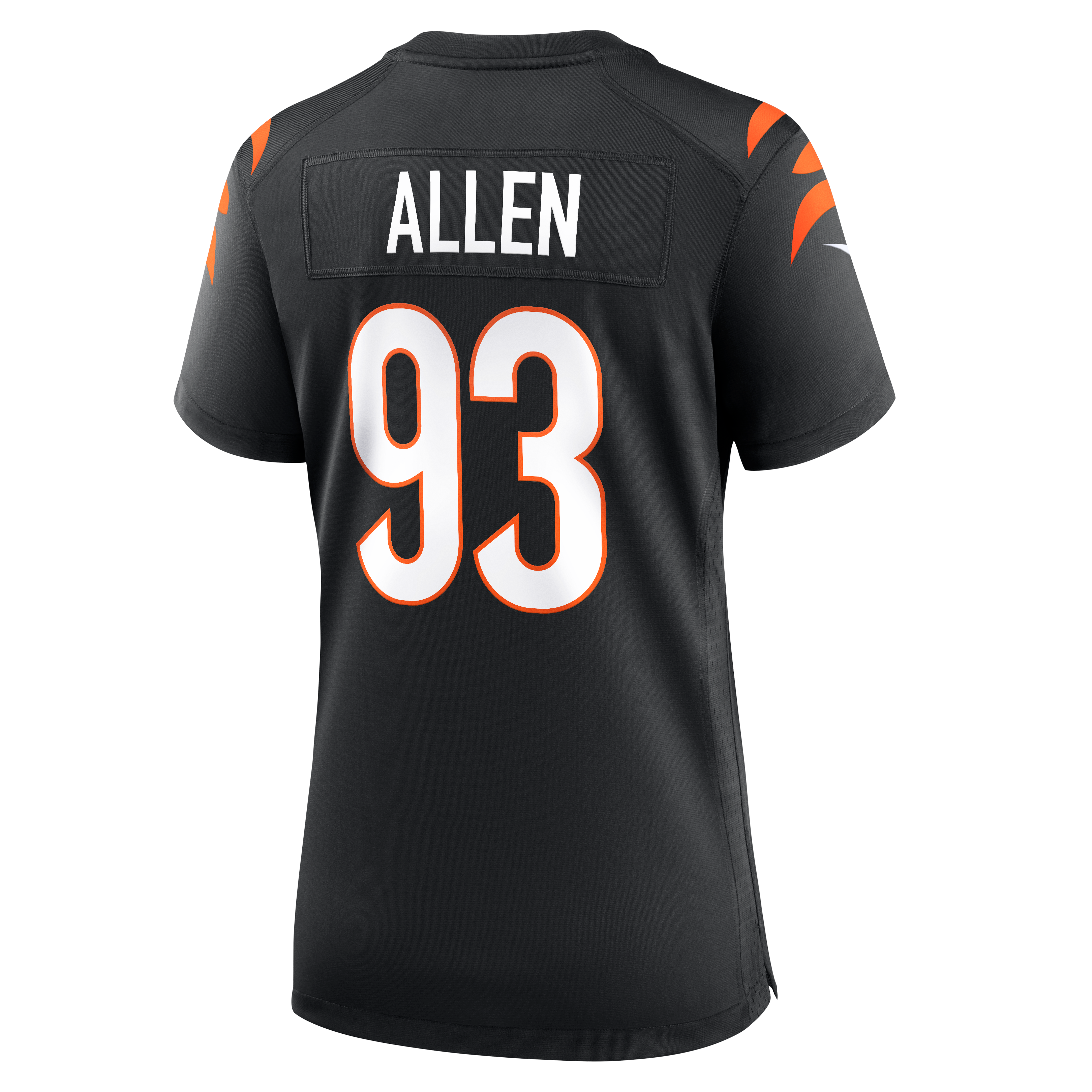 Women's Cincinnati Bengals Jonathan Allen Nike Black Team Game Jersey