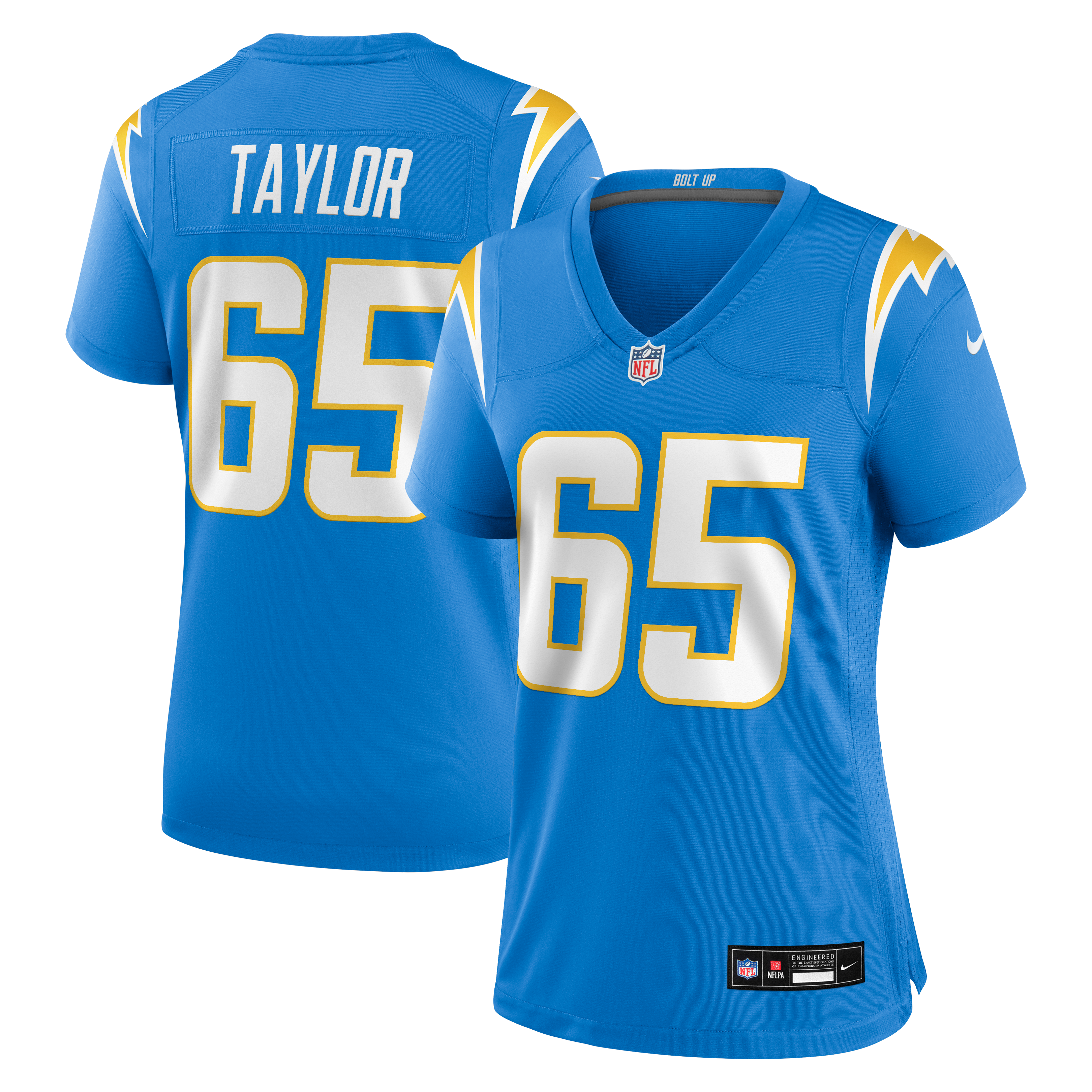 Women's Los Angeles Chargers Logan Taylor Nike Powder Blue Team Game Jersey