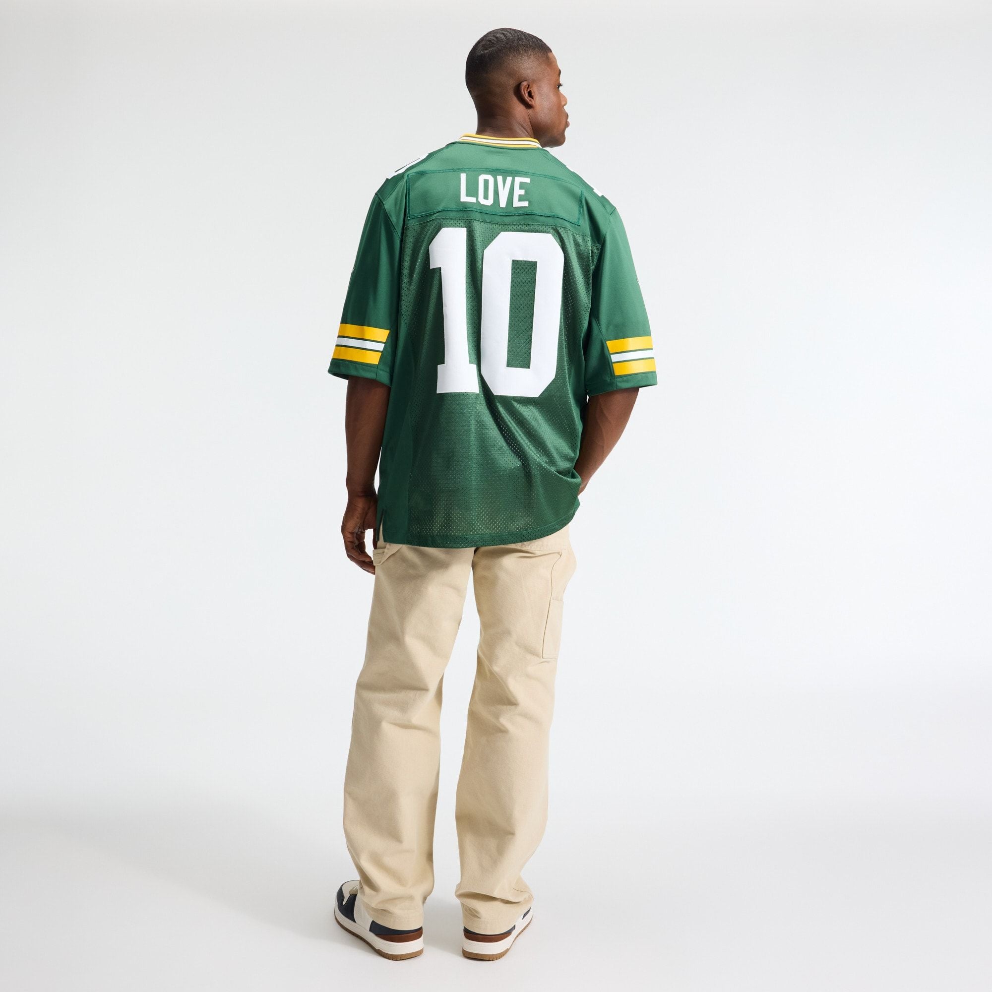 Men's Green Bay Packers Jordan Love Nike Green Vapor Untouchable Stitched Limited Jersey