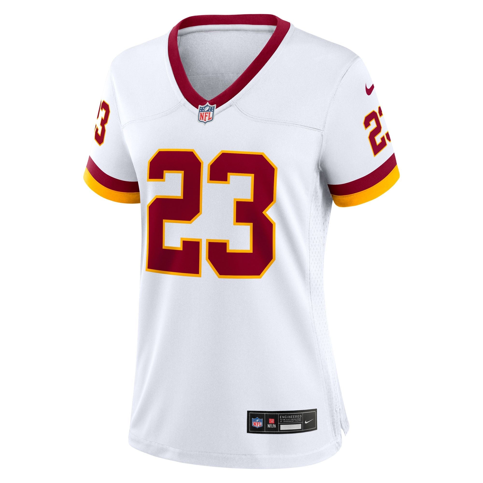 Women's Washington Commanders Trey Amos Nike White Game Super Bowl Era Jersey