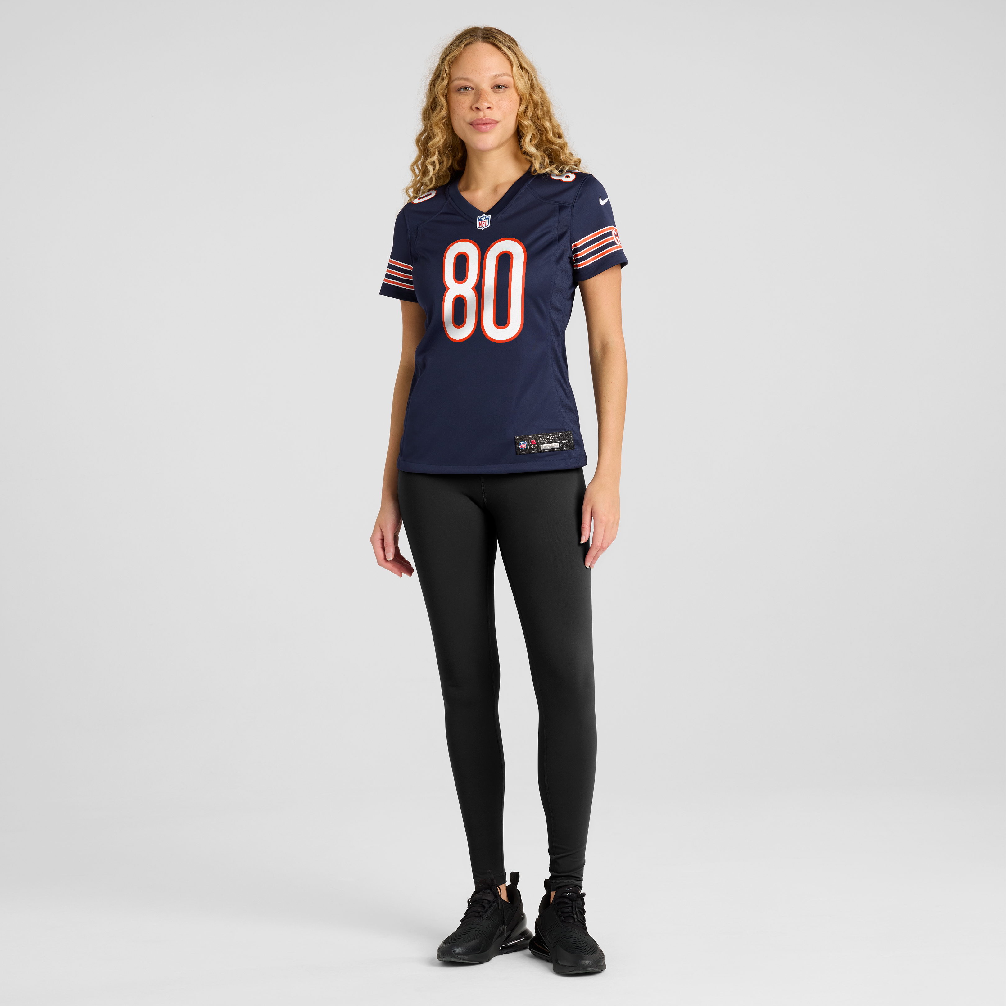 Women's Chicago Bears Qadir Ismail Nike Navy Team Game Jersey