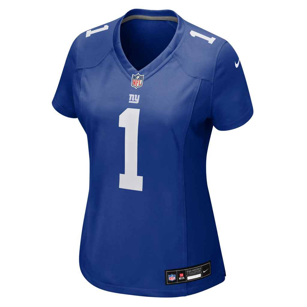 Women's New York Giants Arvell Reese Nike Royal Game Jersey
