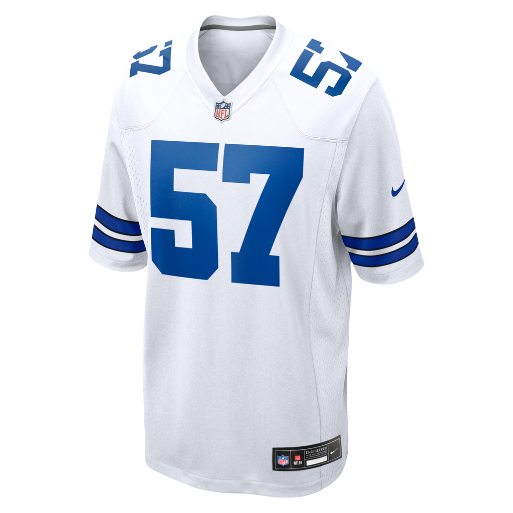 Men's Dallas Cowboys Malachi Lawrence Nike White Game Jersey